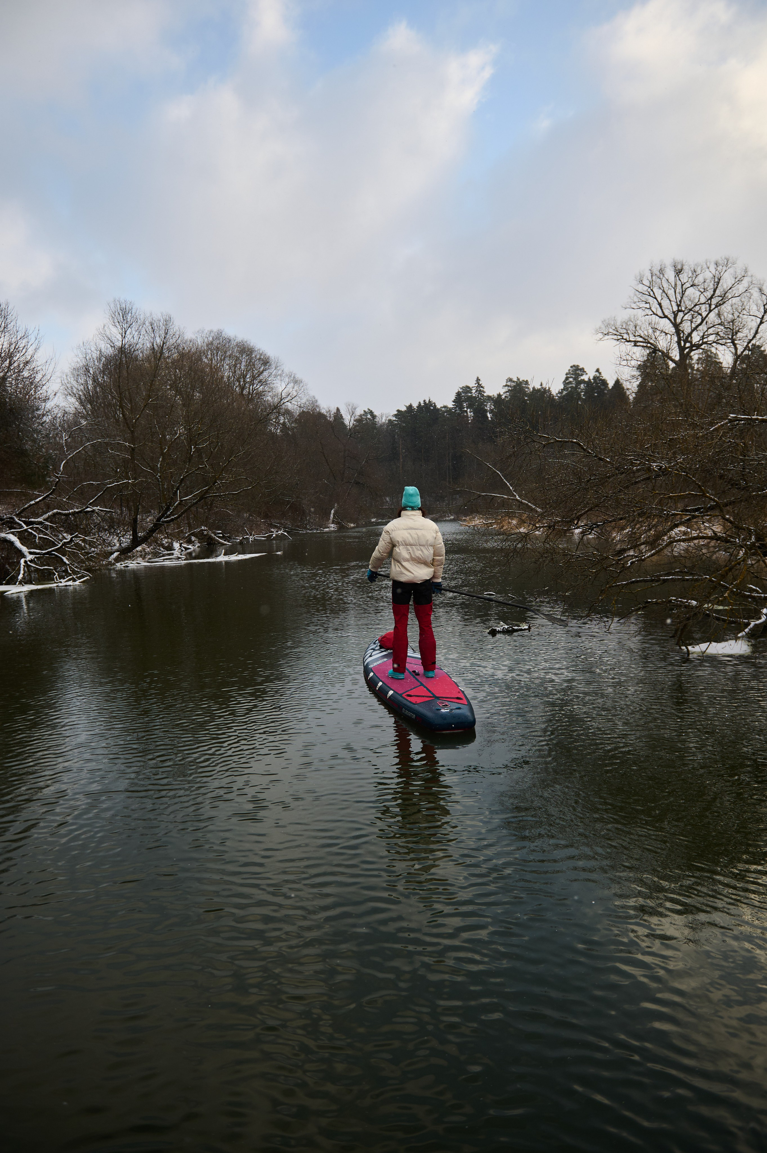 Начало зимы р. Лопасня. Главная