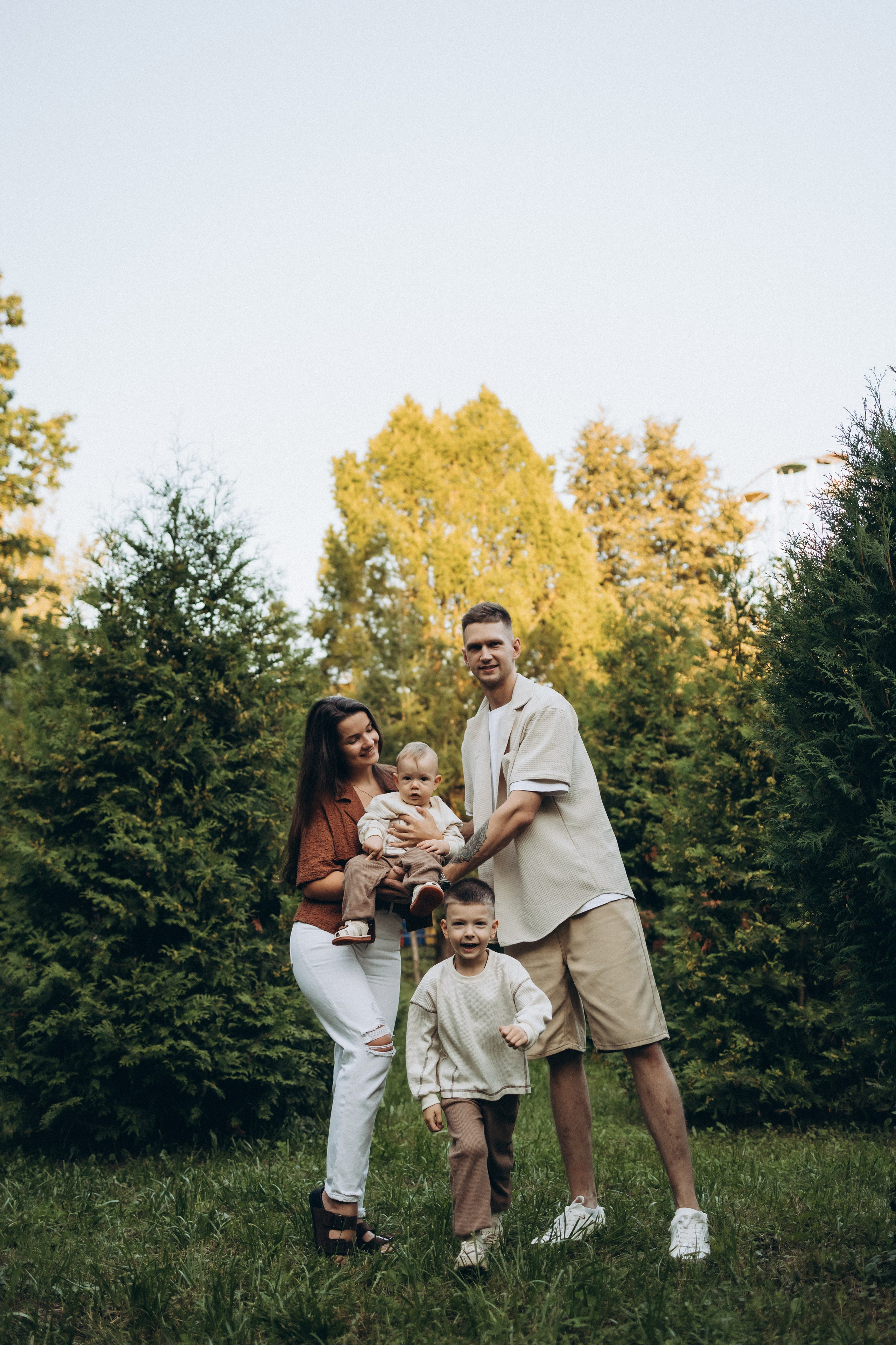 Марина, Семён, Арсений, Артём. Фотограф Нижний Новгород