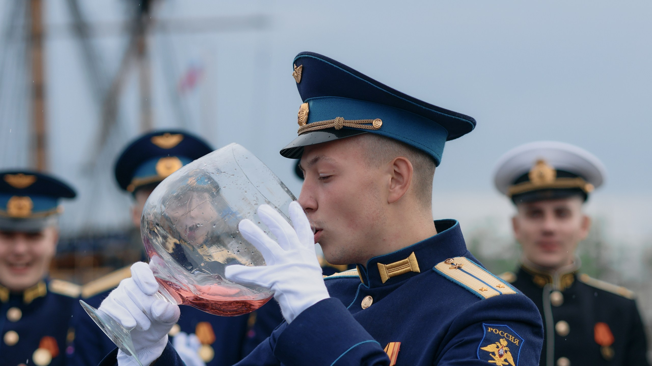Выпуск Военно Воздушной Академии. Свадебный и репортажный фотограф Дмитрий Кононенко