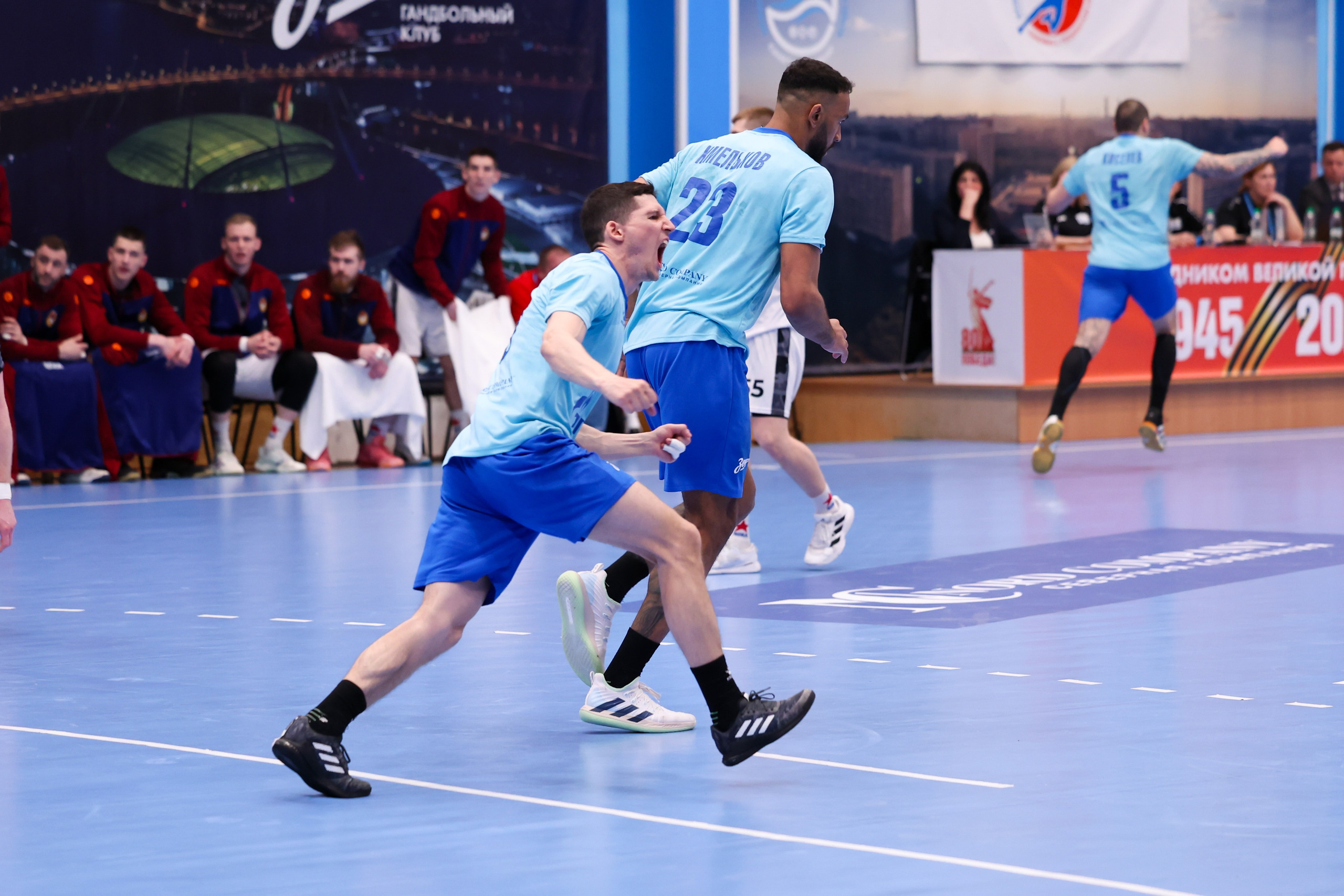 ГК Зенит — ГК ЦСКА финал ЧР2024/25 3 игра 28.05.2025. Спортивный и репортажный фотограф Антон Тереханов