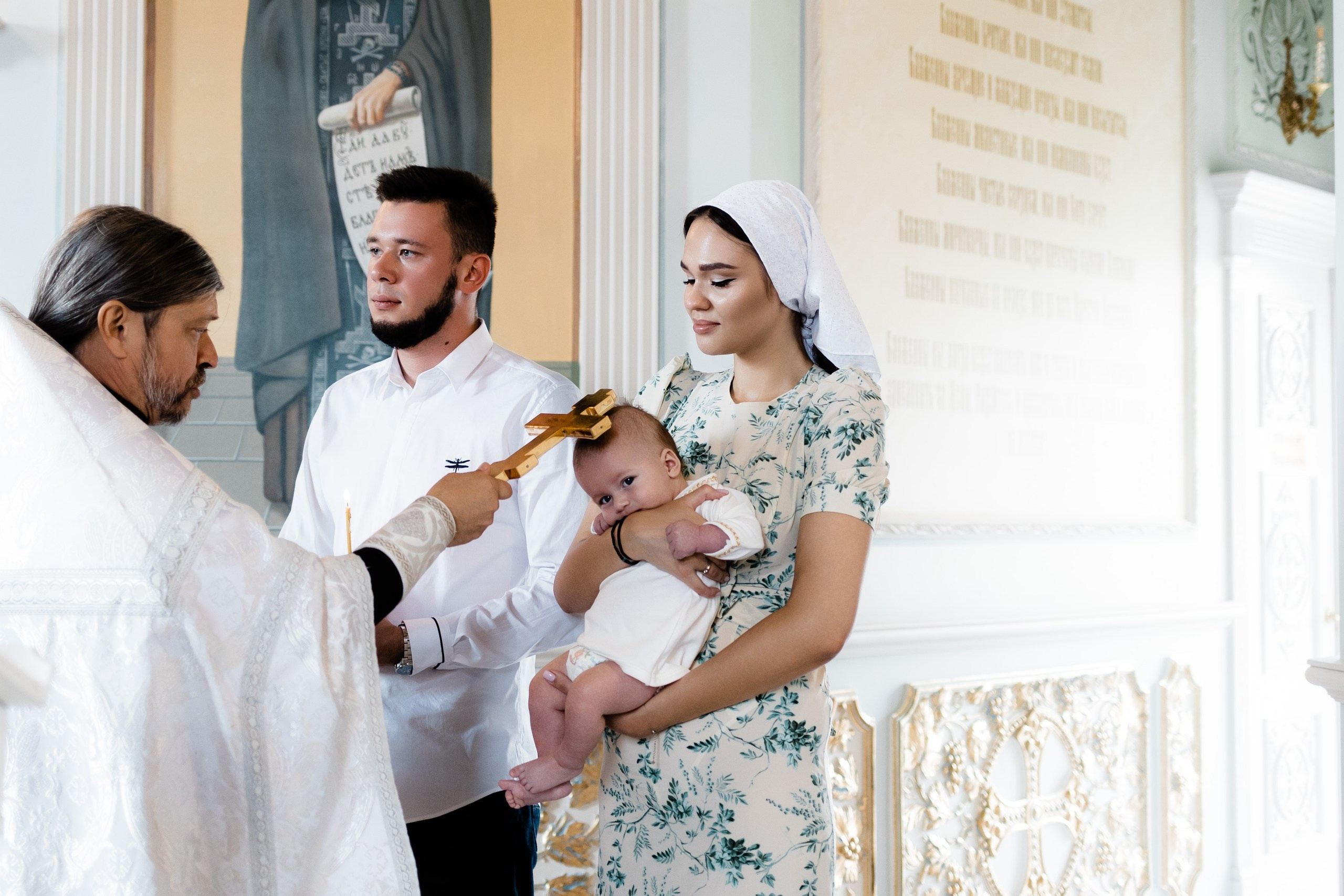 Таинство Крещение Романа. Свадебный и семейный фотограф