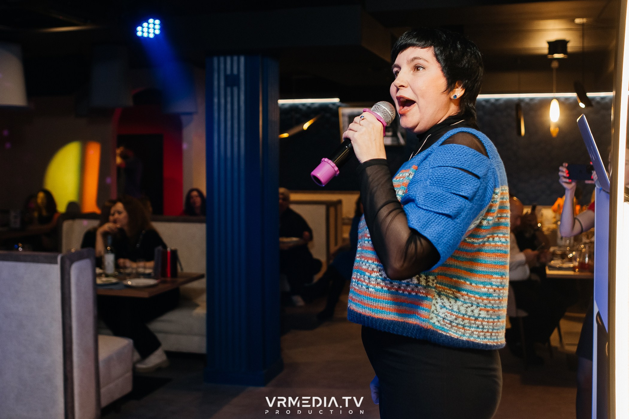 Открытие караоке-ресторана «Голос»