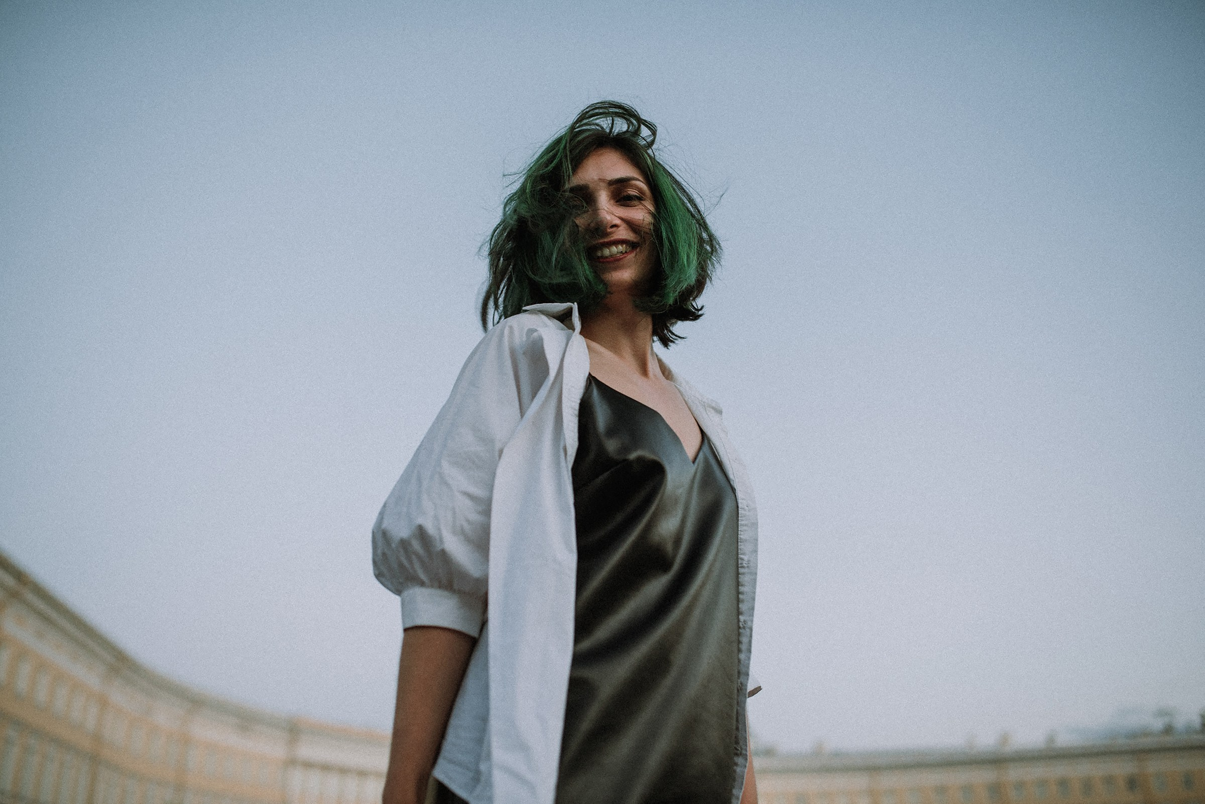 Зеленоволосая Марина. Фотограф в Санкт-Петребурге и в Великих Луках Волченкова Екатерина