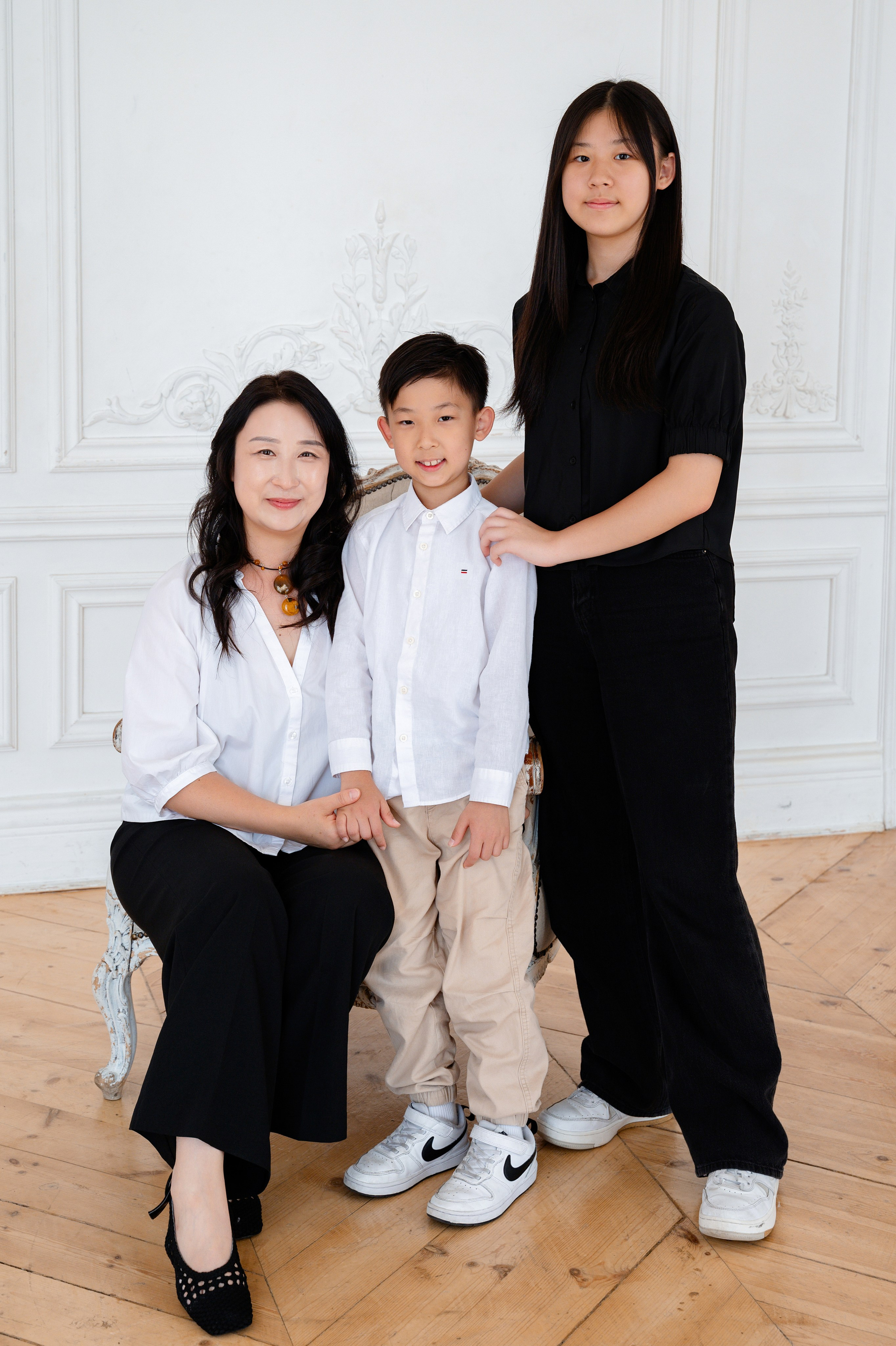 Фотосессия корейской семьи. Фотограф Юлия Кондратьева