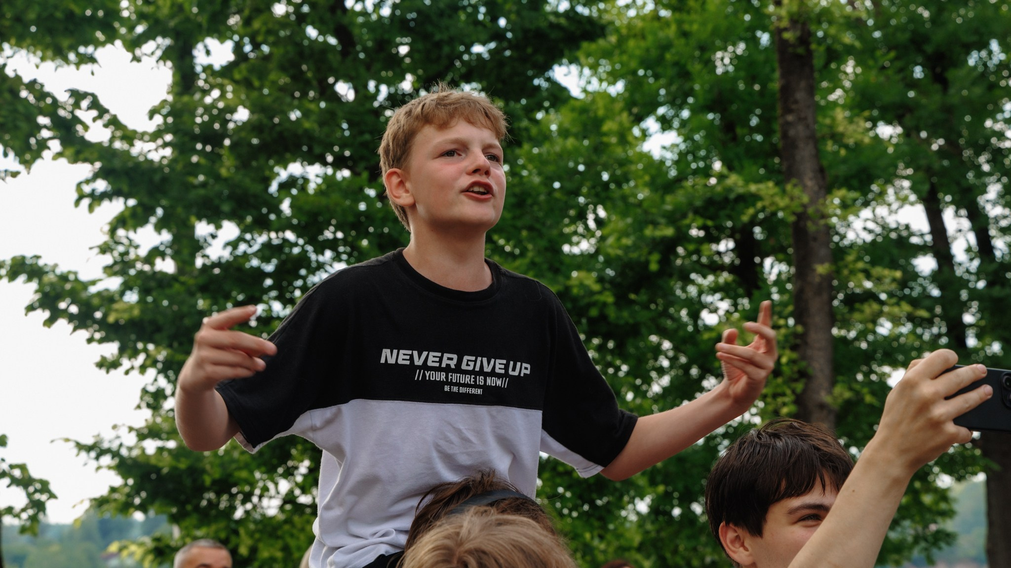 День молодёжи в парке 40-летия ВЛКСМ. Свадебный и семейный фотограф в г. Волхов Алексей Кочерыжкин