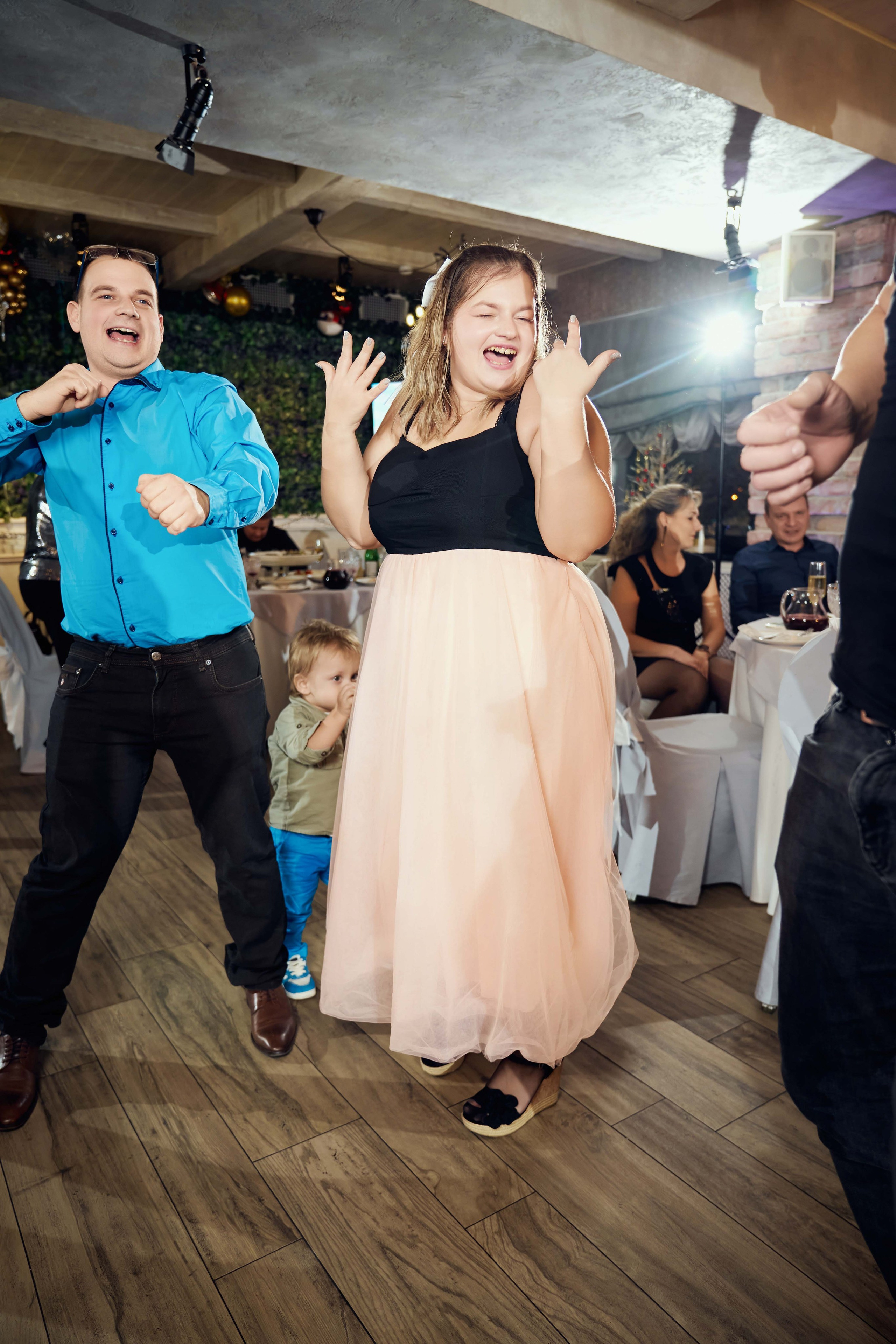 Репортажная фотосъёмка юбилея 45 лет в ресторане Стравинская гавань