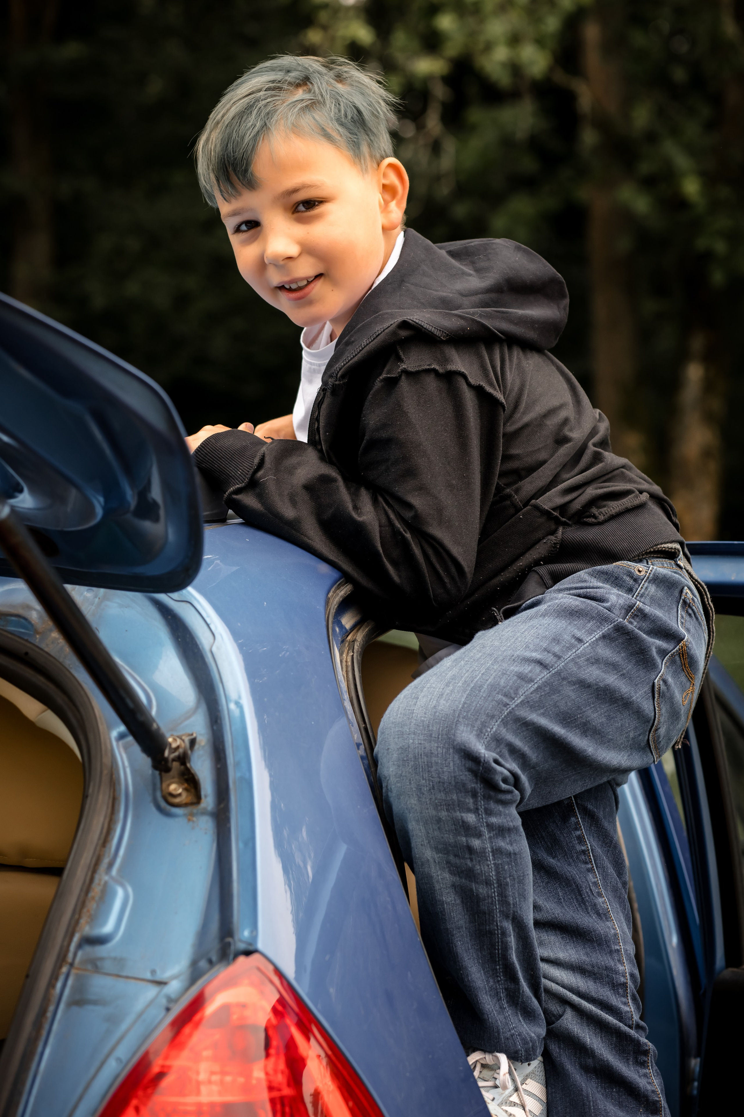 Катя с детками