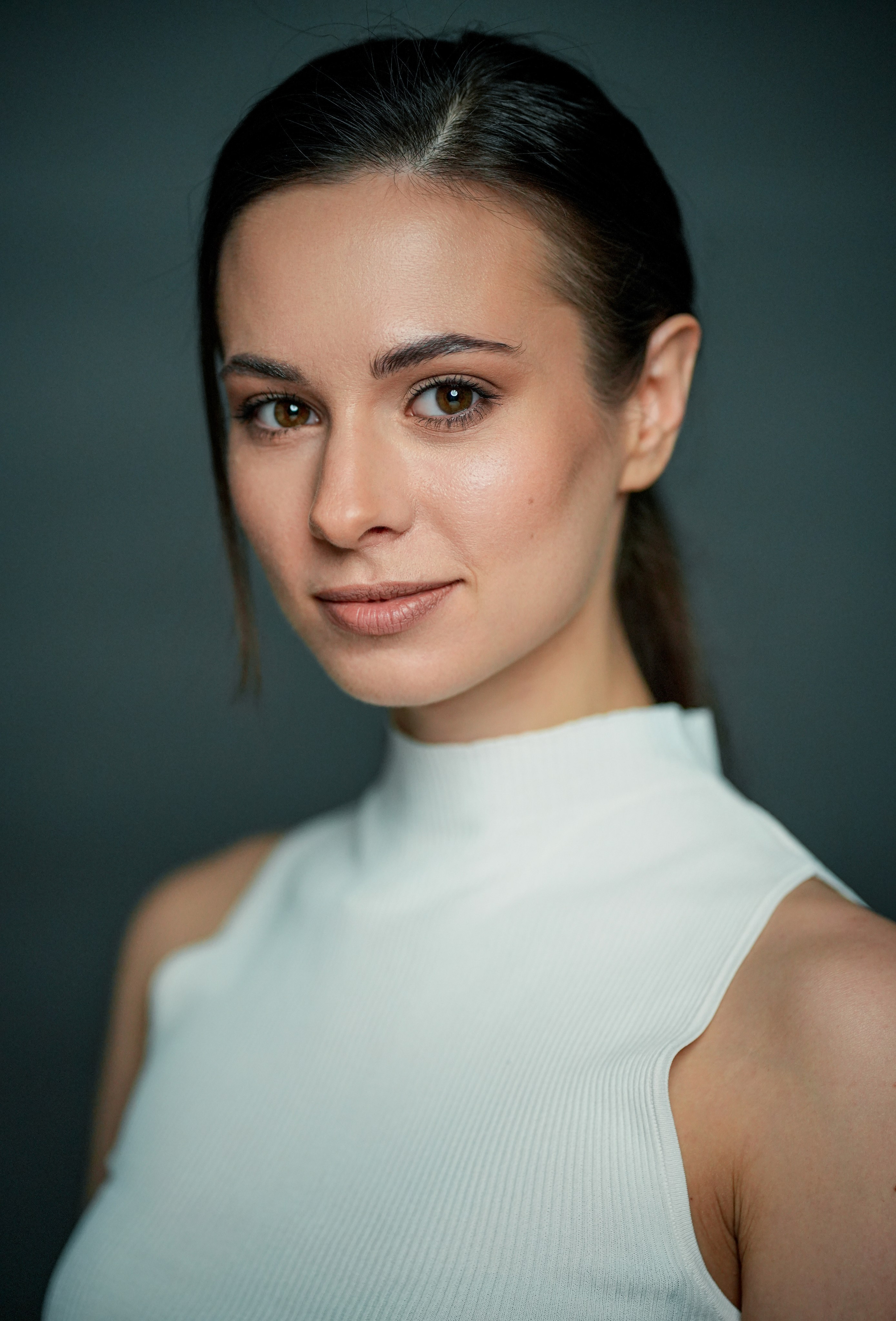 Актриса Екатерина Ляхова. Портретная съемка в Москве, студийный фотограф Игорь Фомин