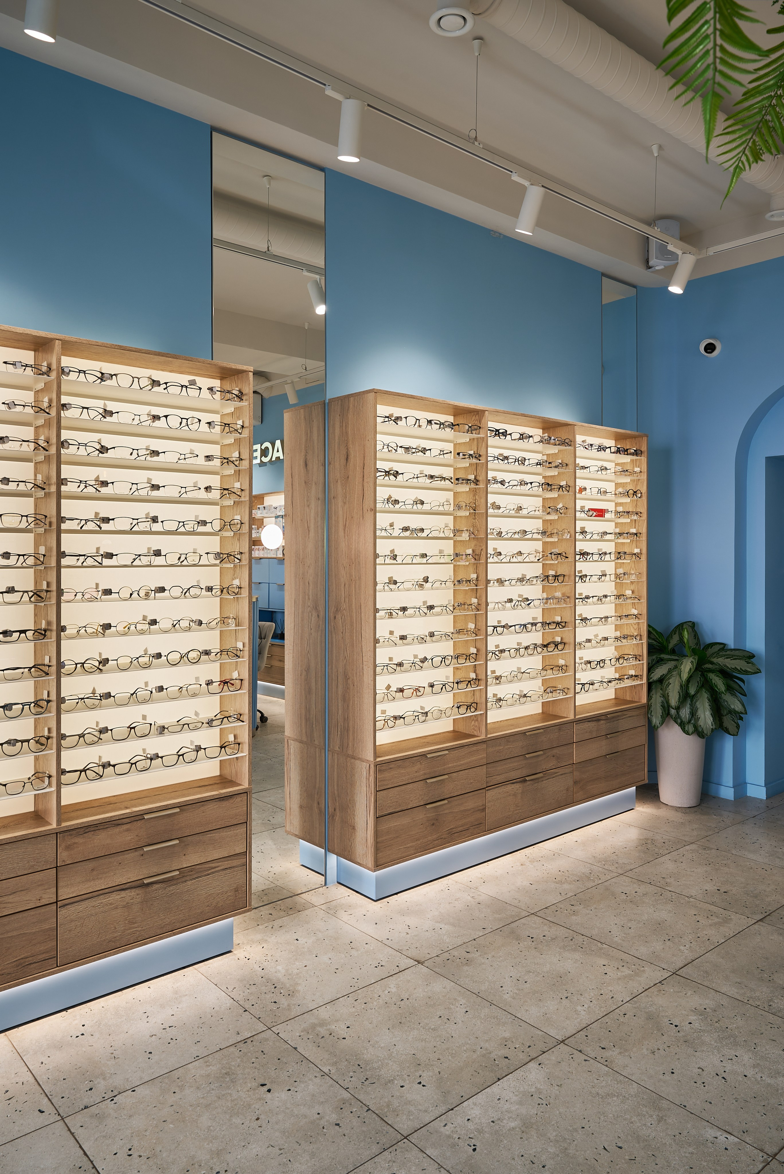 Небесно-голубой и капибара: оптика в Москве (Публикация My Decor). Бояршинов Антон Интерьерный фотограф/видеограф Москва