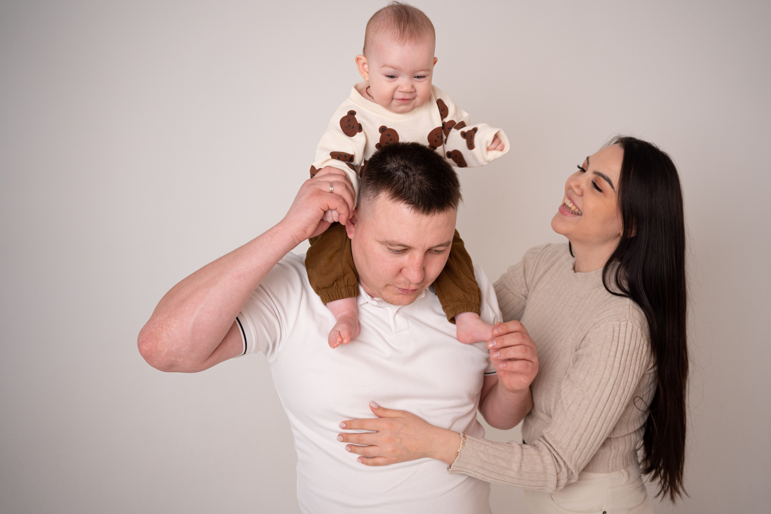 Семейная съемка в студии