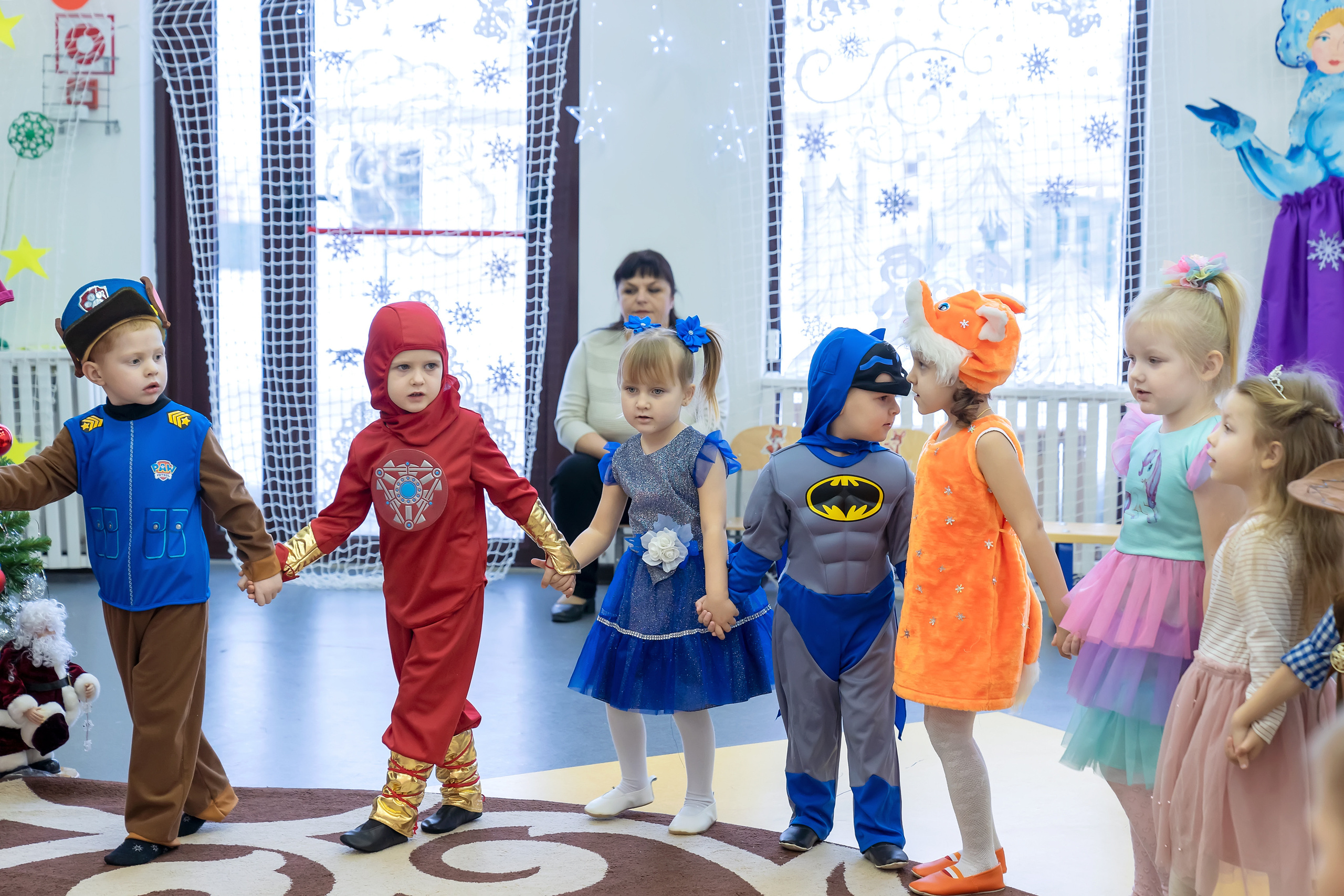 Утренник в детском саду. Главная