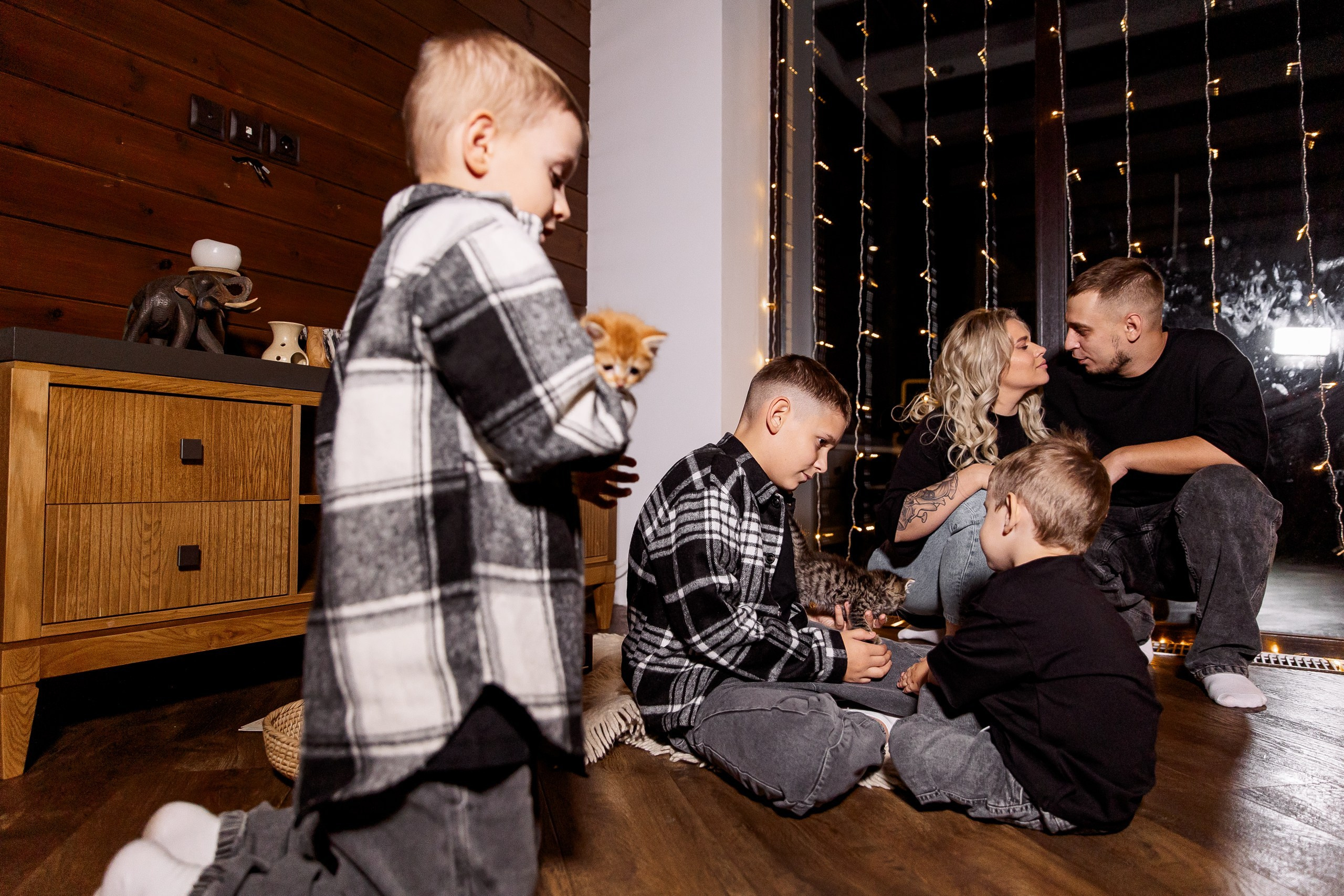 Эдуард и Дарья с сыновьями. Свадебный и семейный фотограф в Челябинске Юлия Ишимова