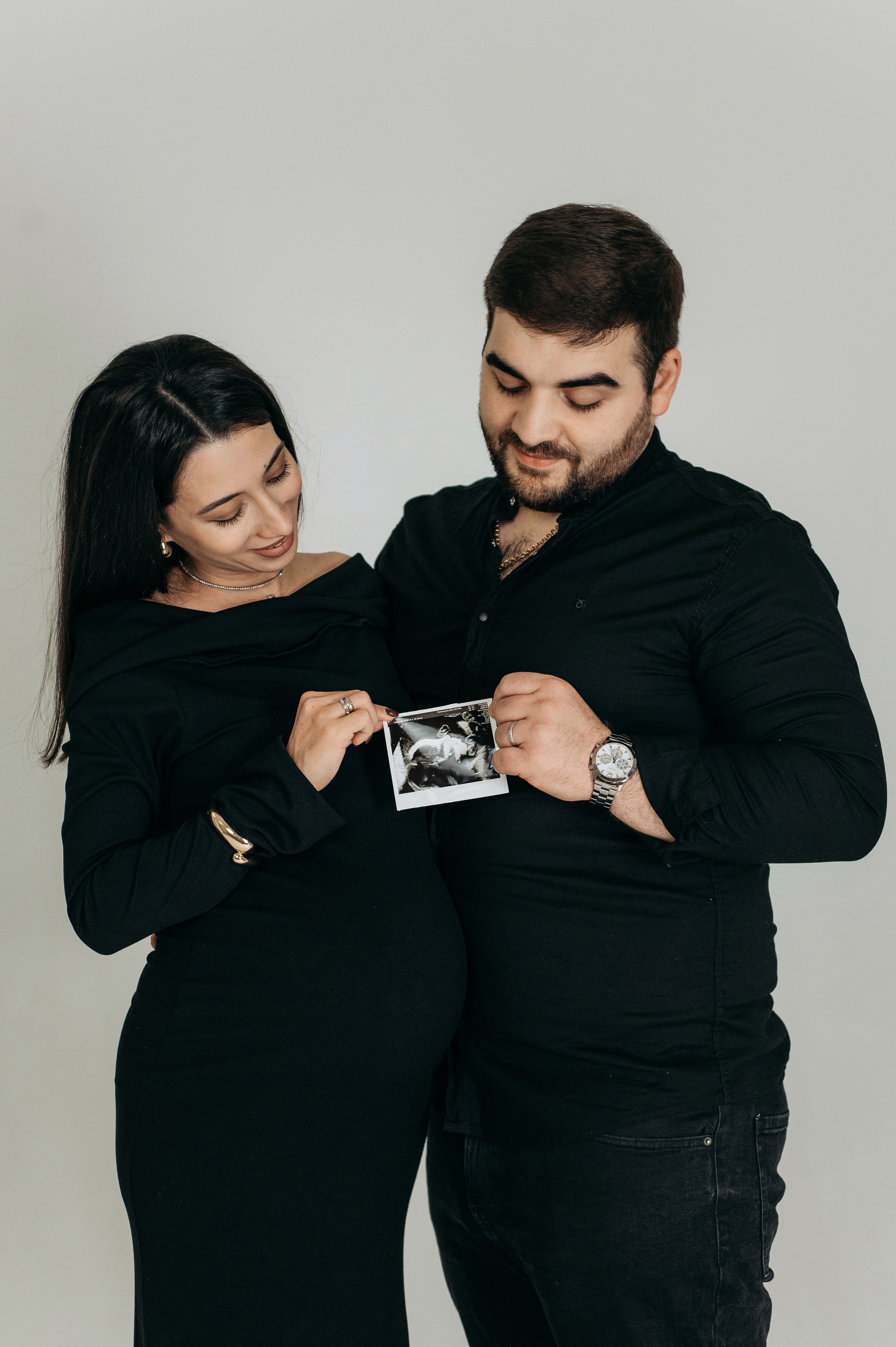 Семейная фотосессия на циклораме. Семейный и свадебный фотограф в Санкт-Петербурге Юлия Мельникова