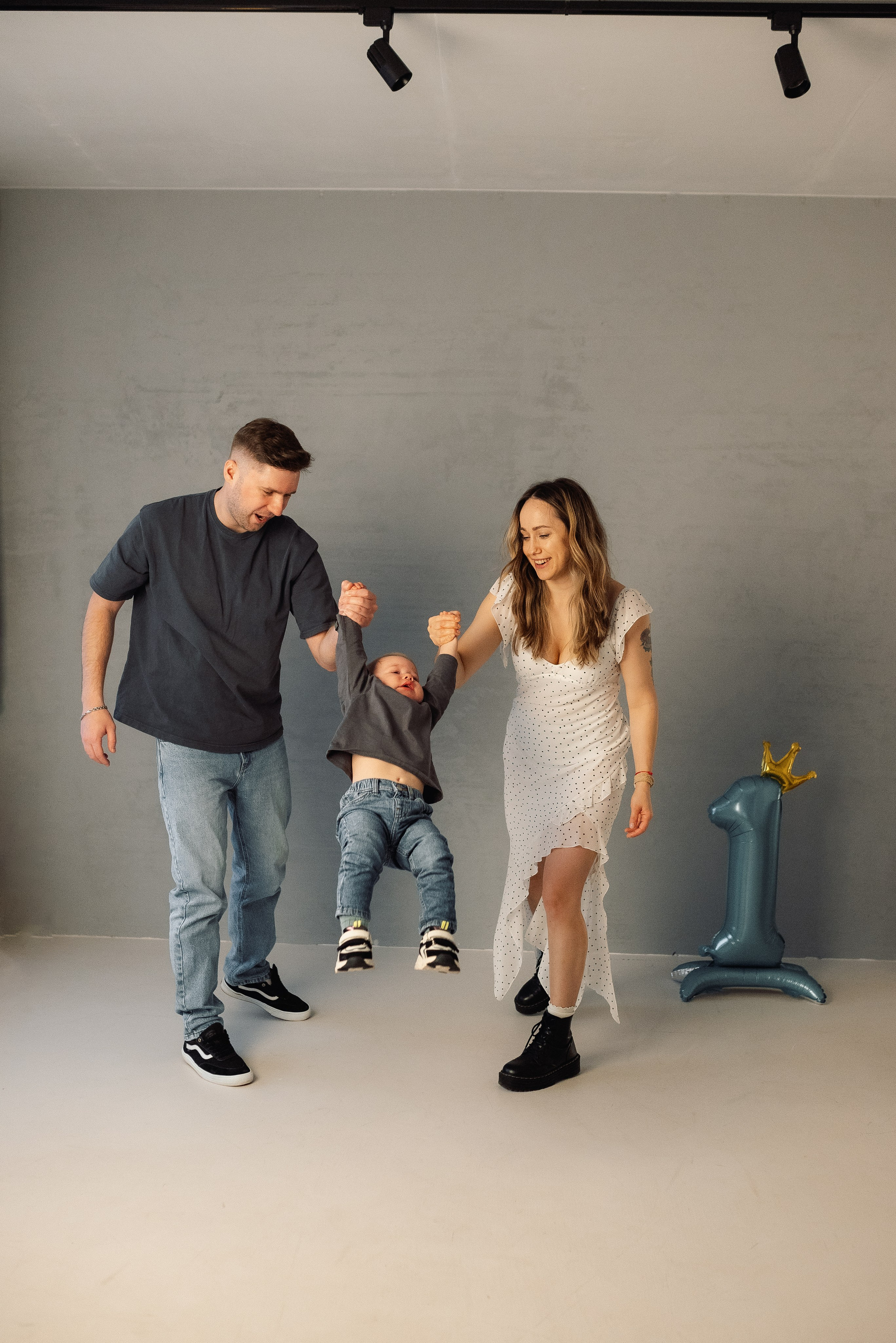 Годовасие с мамой и папой. Семейный и детский фотограф в Щелково Алена Дробот