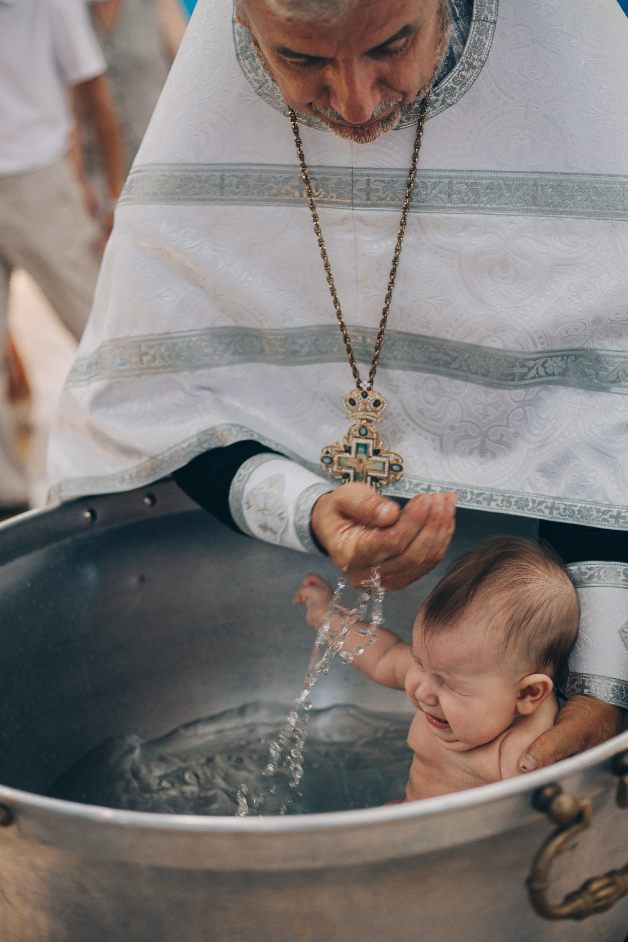 Фотосессия таинство крещения станица Успенская