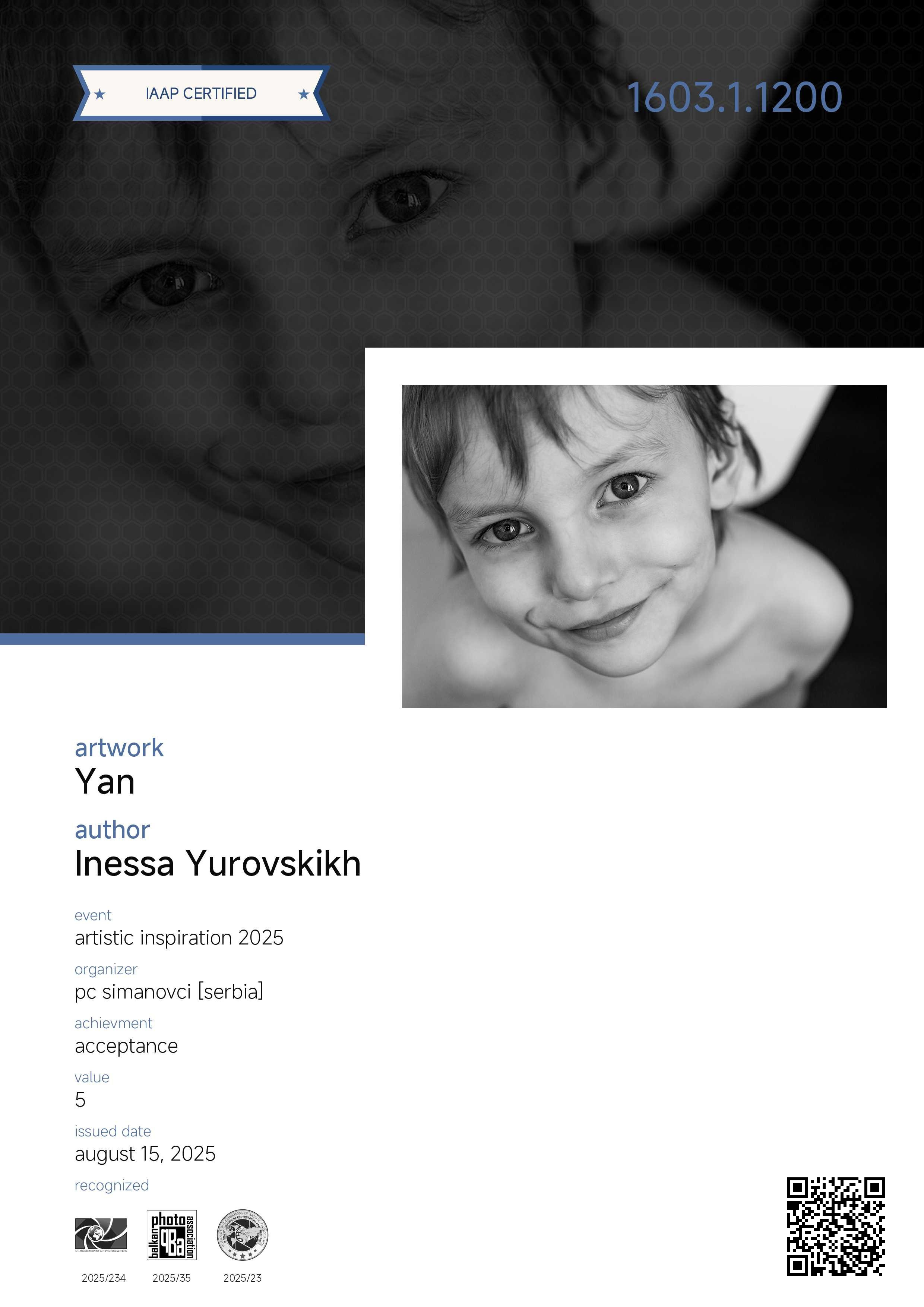 IAAP. Семейный и детский фотограф в Алматы Юровских Инесса