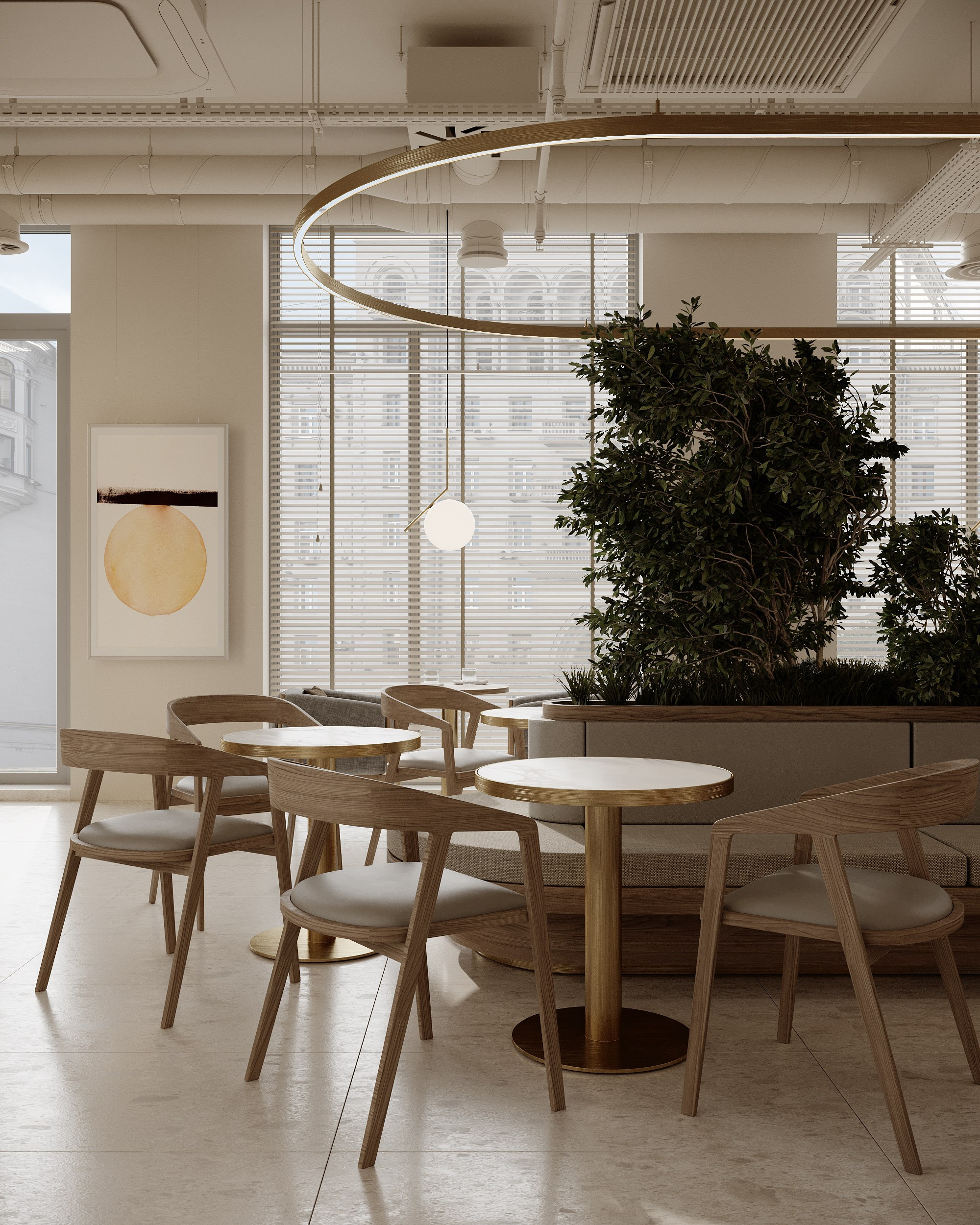 Интерьер кафе в современном стиле. Дизайн интерьера Санкт-Петербург | Москва | Калининград