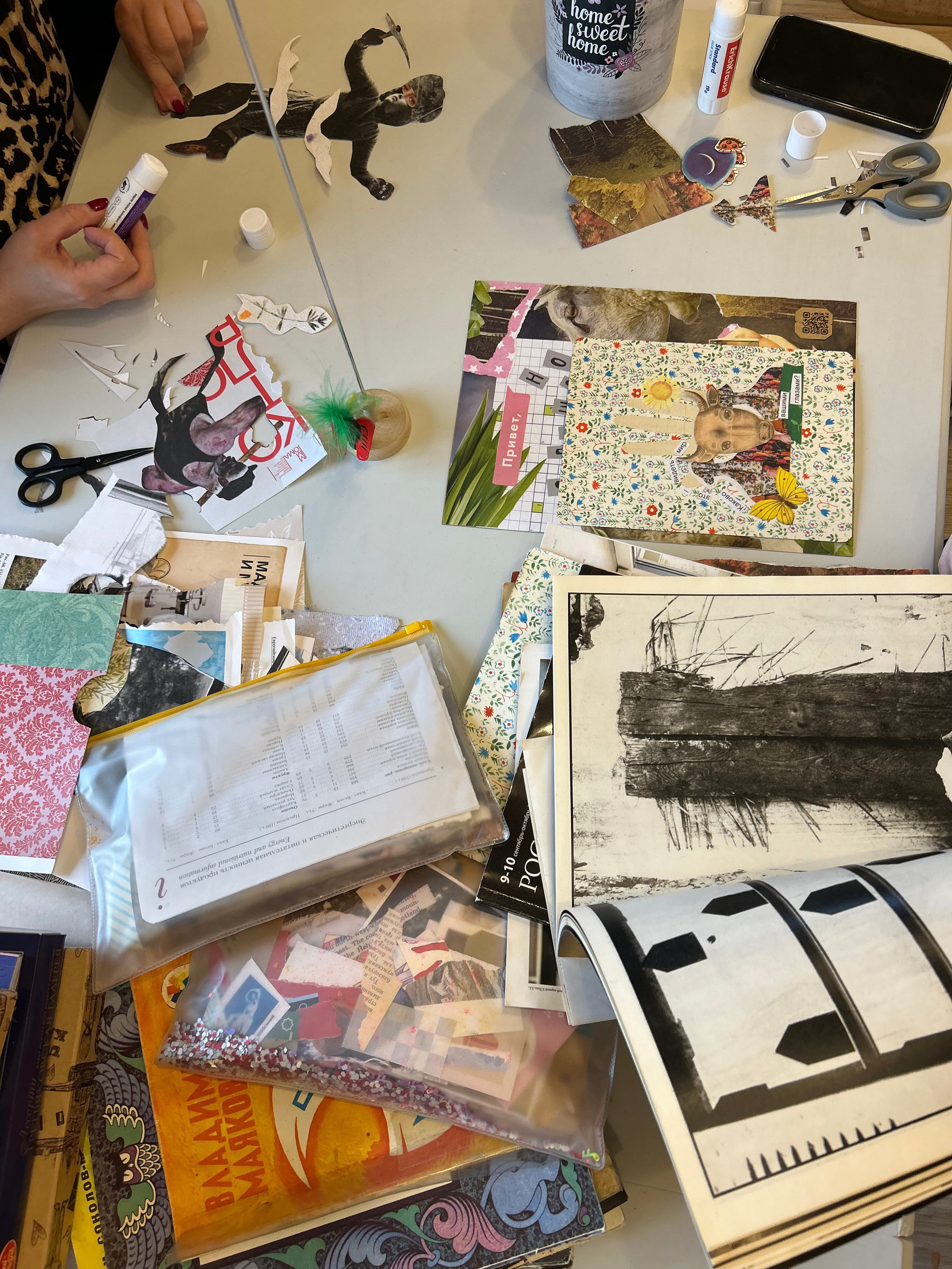 Коллажный клуб. Коллажи Анны Колесовой (Ню)