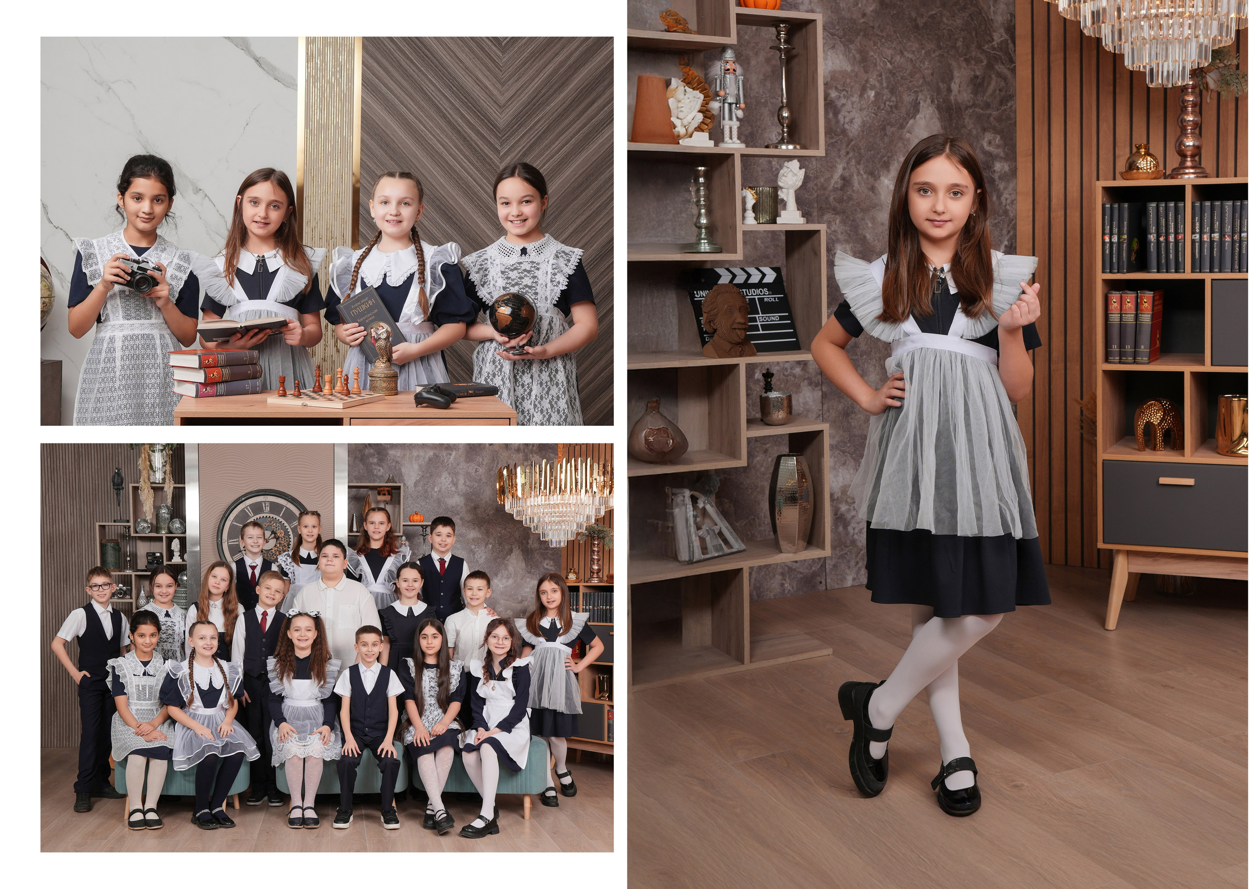 ШКОЛА 58 4 В. Красивый выпускной альбом в Краснодаре