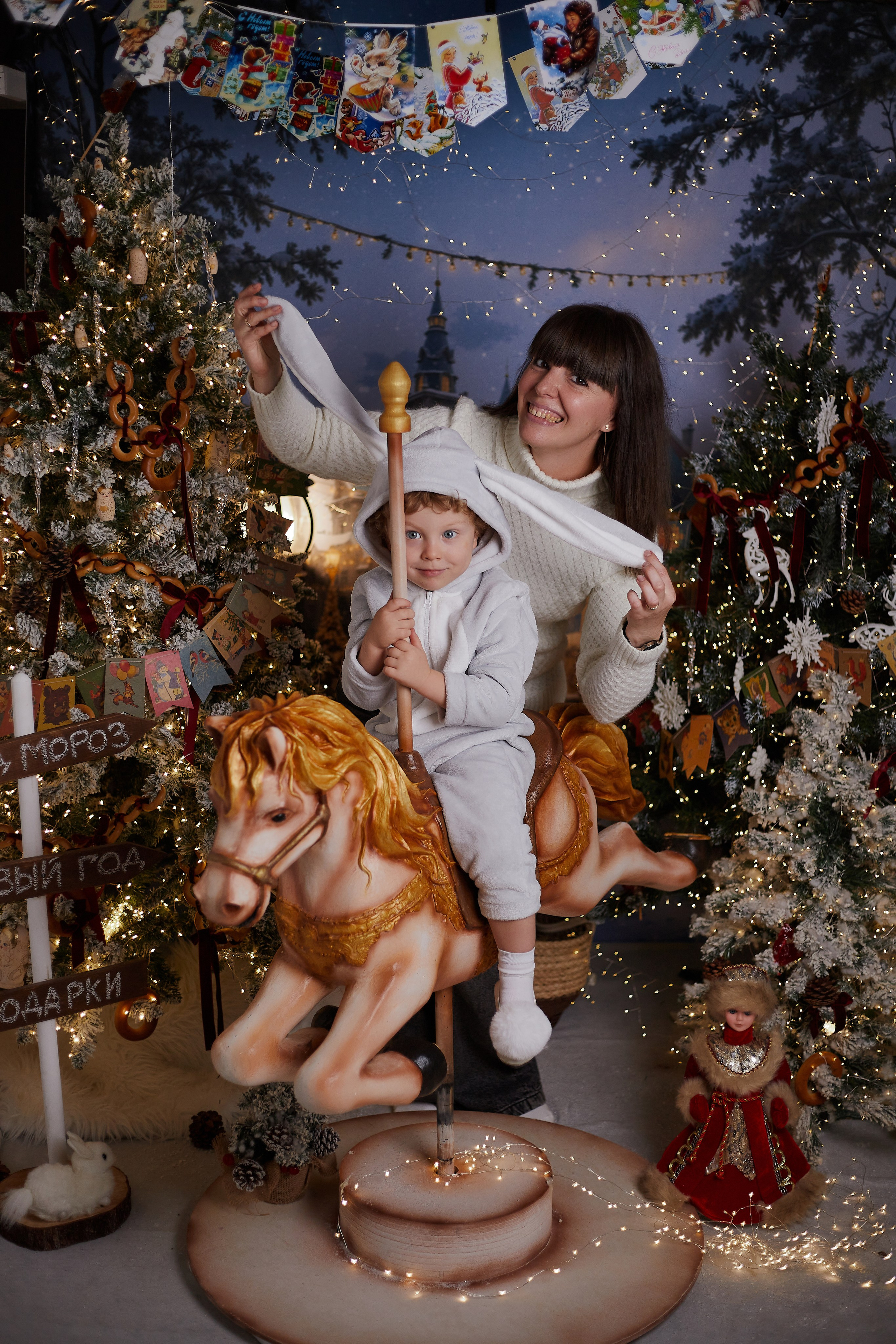Новый год Никиты. Свадебный и семейный фотограф в Сочи-Красной поляне Ларионова Анна
