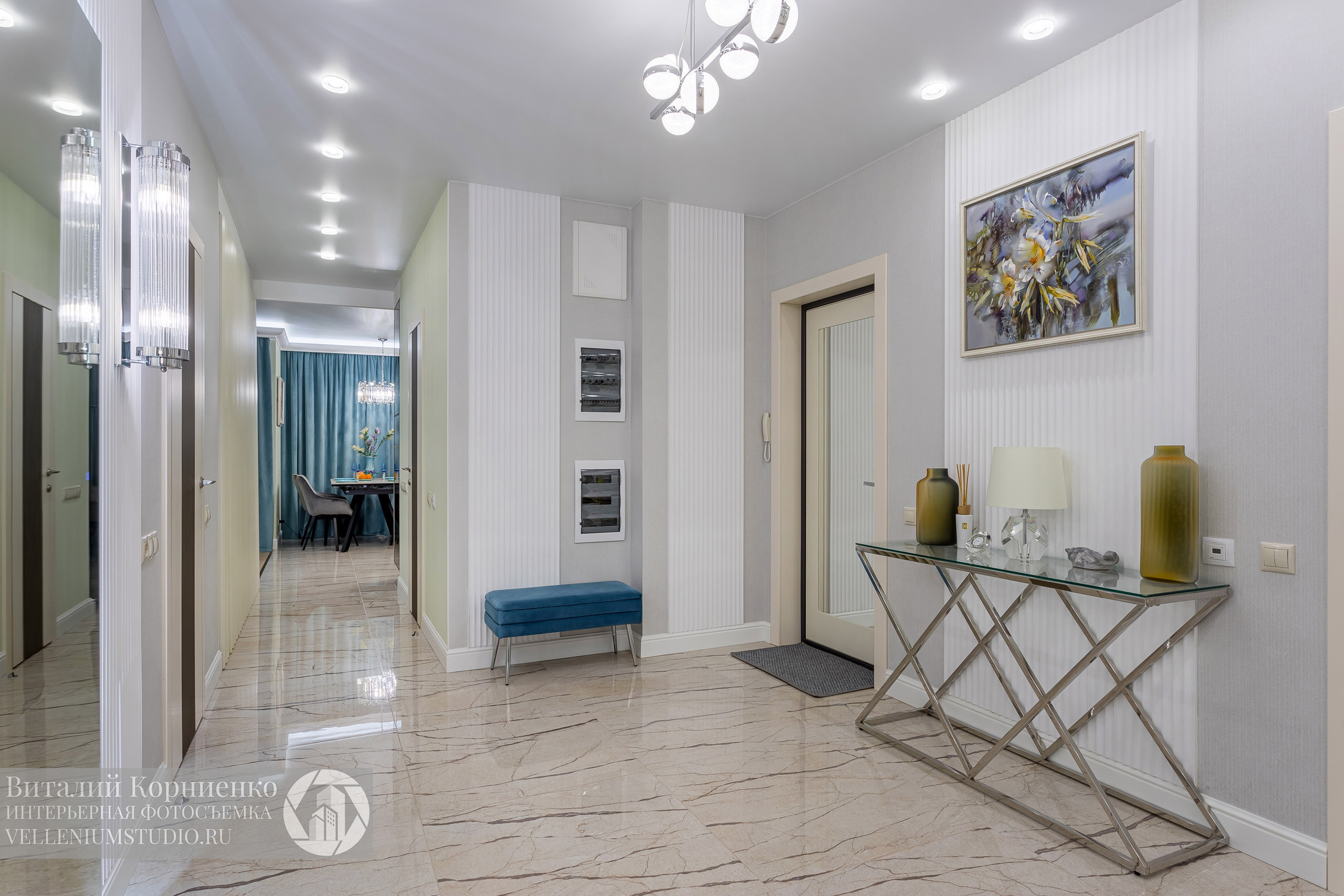 Фотосъемка реализованного дизайн проекта дизайнера интерьера из Анапы. Интерьерный фотограф Краснодар: профессионально по доступным ценам