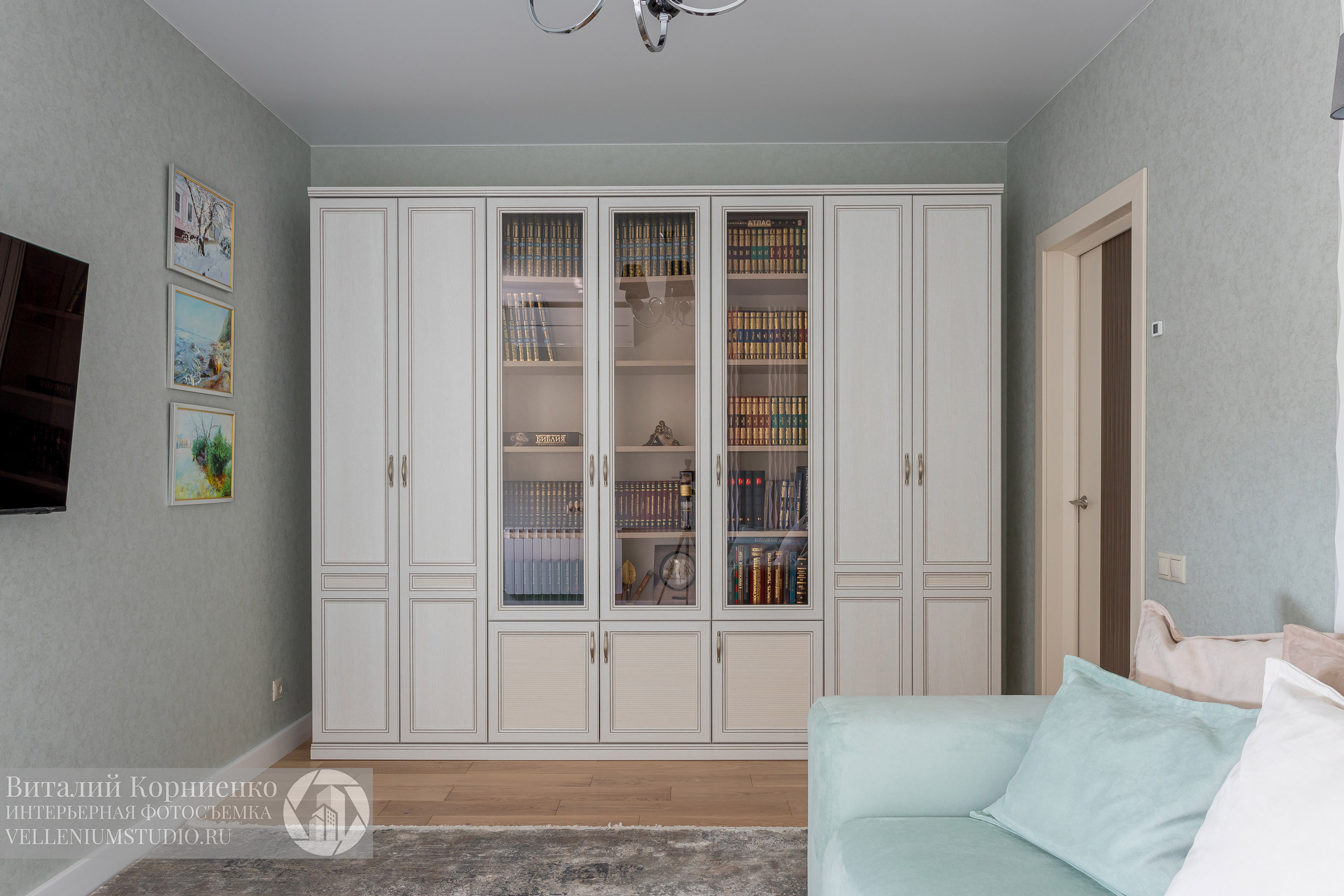 Фотосъемка реализованного дизайн проекта дизайнера интерьера из Анапы. Интерьерный фотограф Краснодар: профессионально по доступным ценам