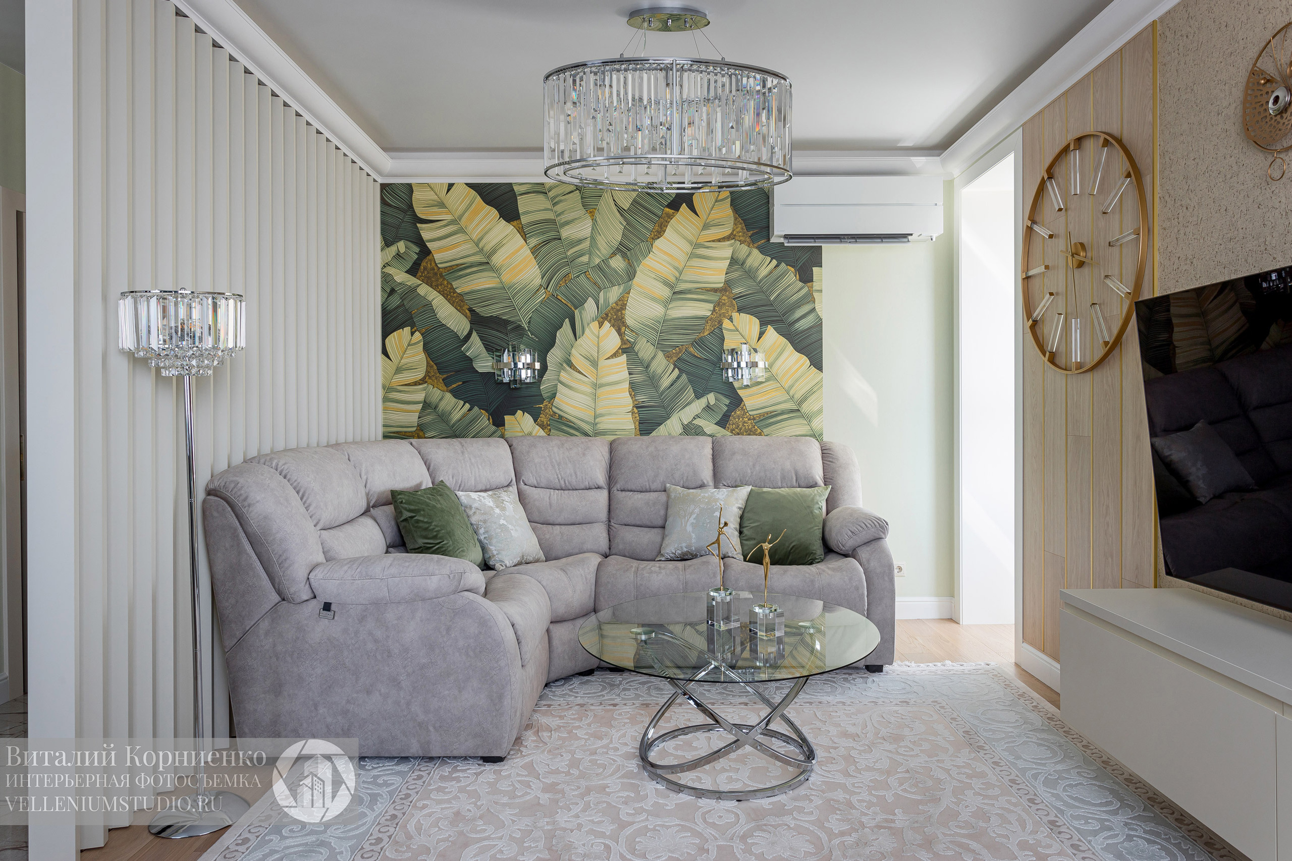 Фотосъемка реализованного дизайн проекта дизайнера интерьера из Анапы. Интерьерный фотограф Краснодар: профессионально по доступным ценам