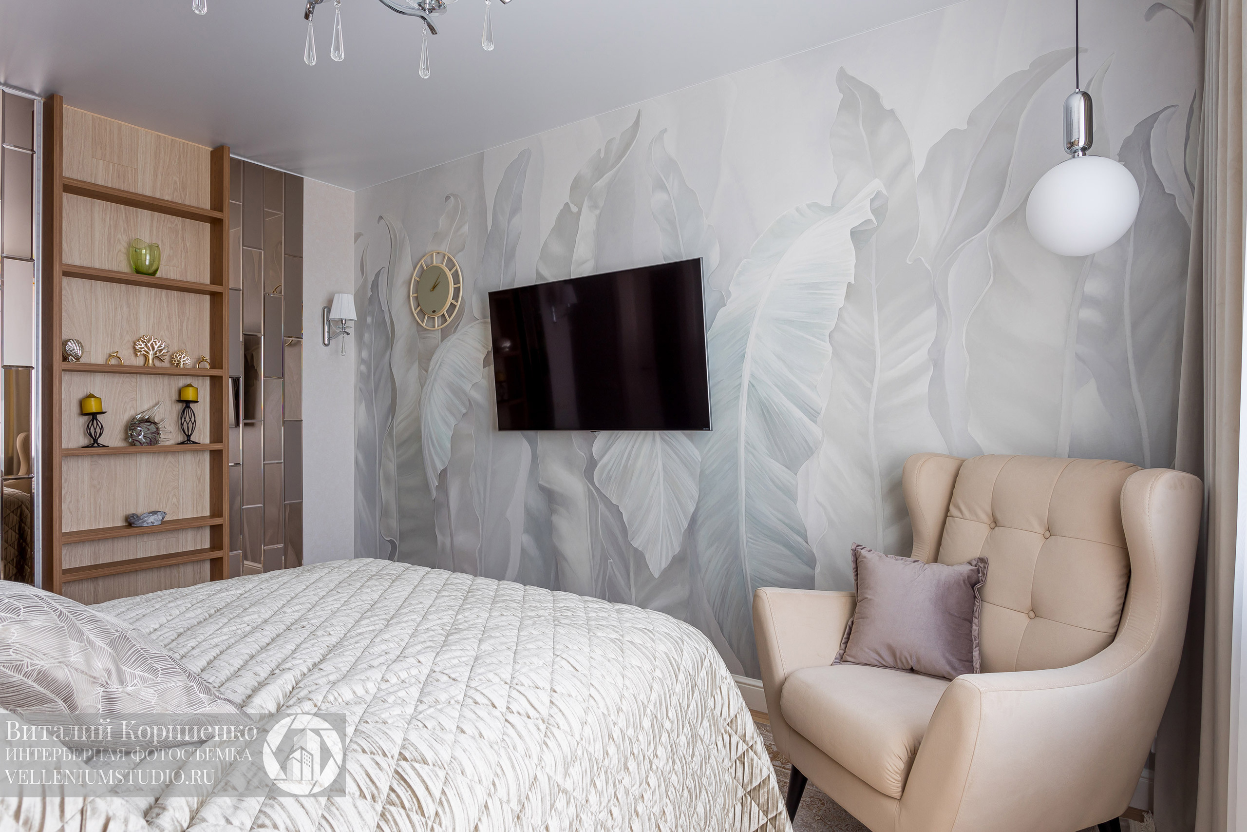 Фотосъемка реализованного дизайн проекта дизайнера интерьера из Анапы. Интерьерный фотограф Краснодар: профессионально по доступным ценам