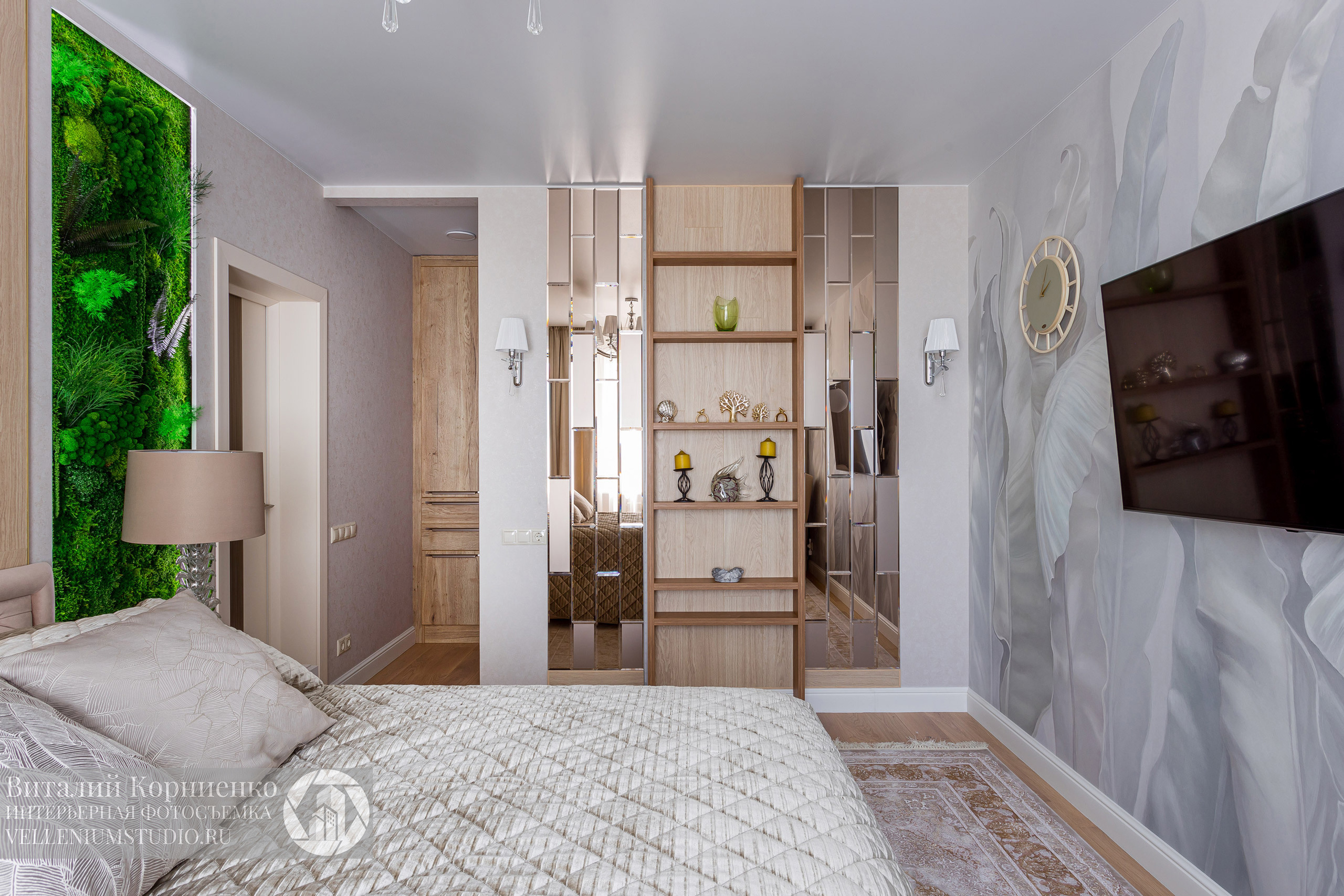Фотосъемка реализованного дизайн проекта дизайнера интерьера из Анапы. Интерьерный фотограф Краснодар: профессионально по доступным ценам