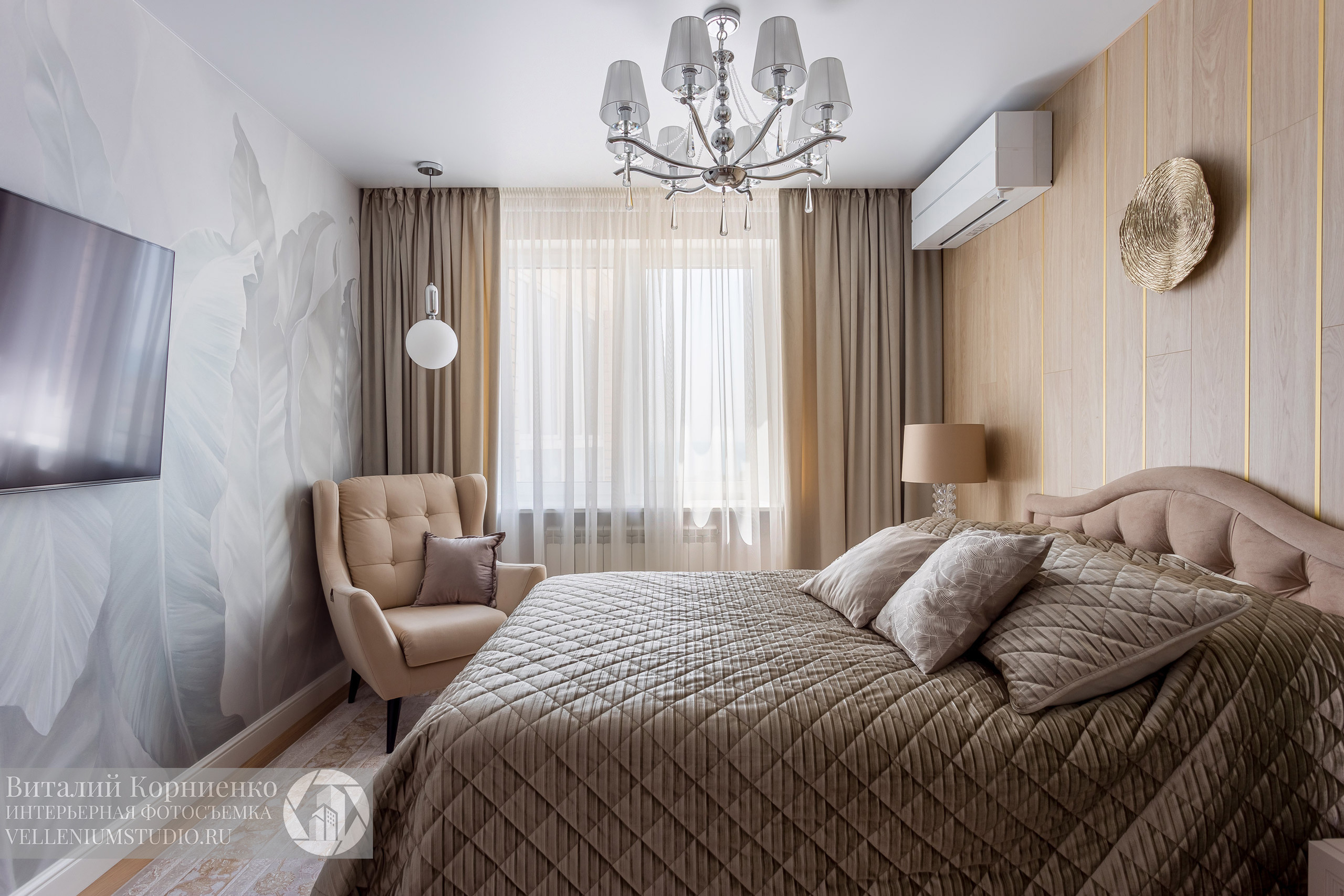 Фотосъемка реализованного дизайн проекта дизайнера интерьера из Анапы. Интерьерный фотограф Краснодар: профессионально по доступным ценам