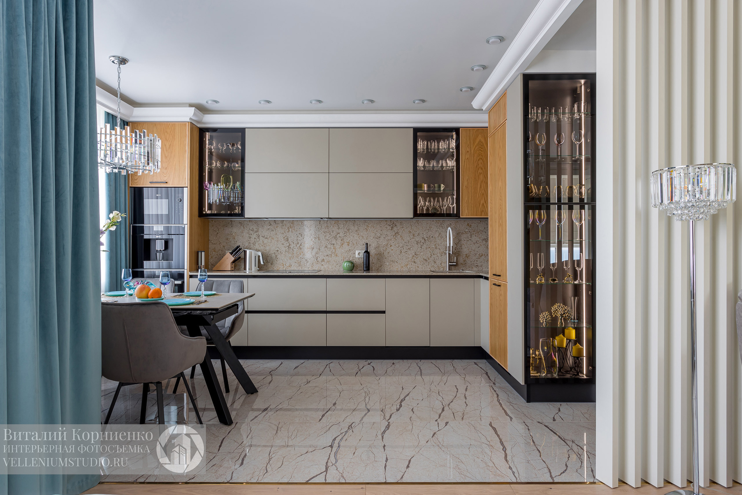 Фотосъемка реализованного дизайн проекта дизайнера интерьера из Анапы. Интерьерный фотограф Краснодар: профессионально по доступным ценам