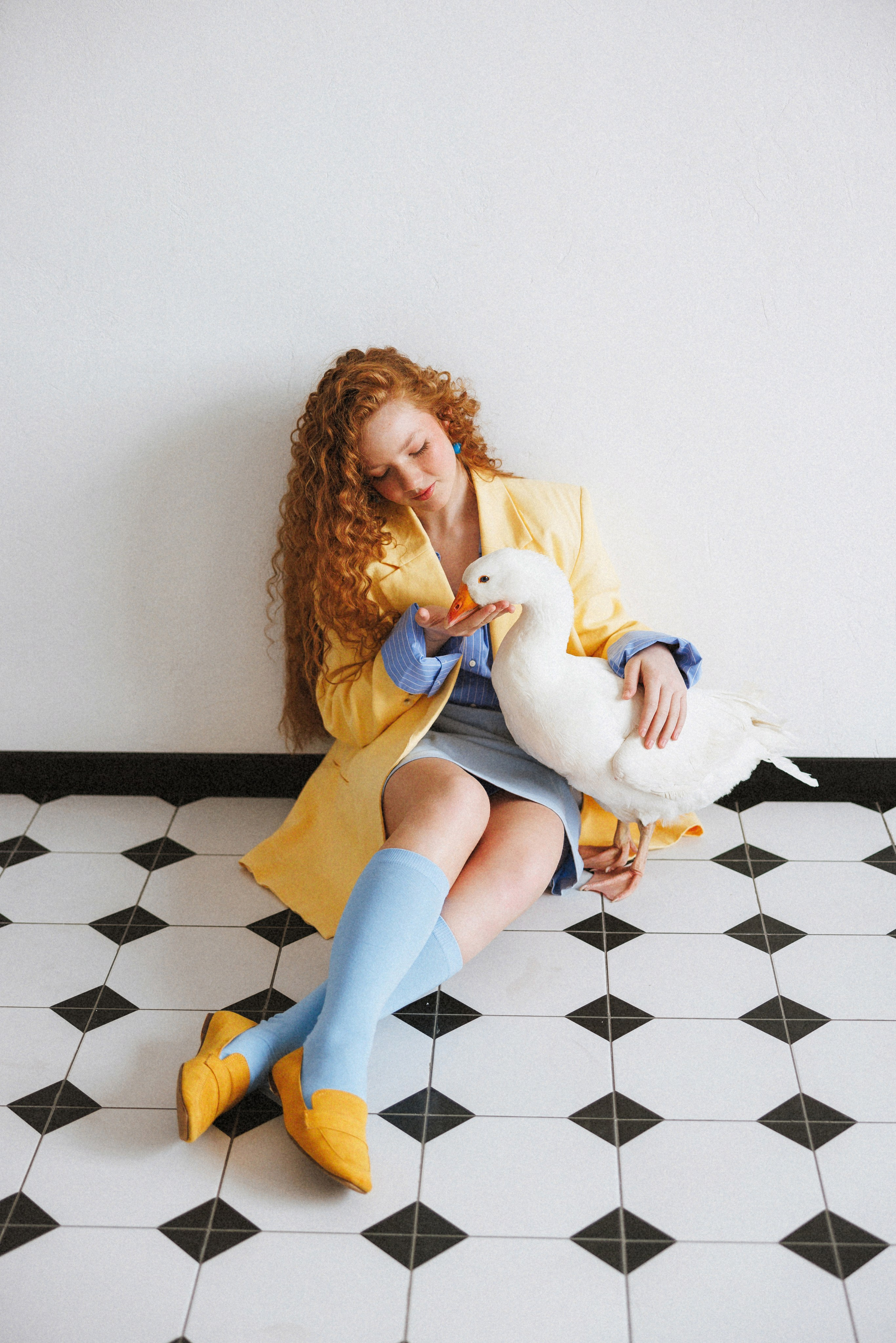 Фотосессия с Гусем в фотостудии «Lite, город Краснодар. Семейный и детский фотограф в Краснодаре Анна Трашкова