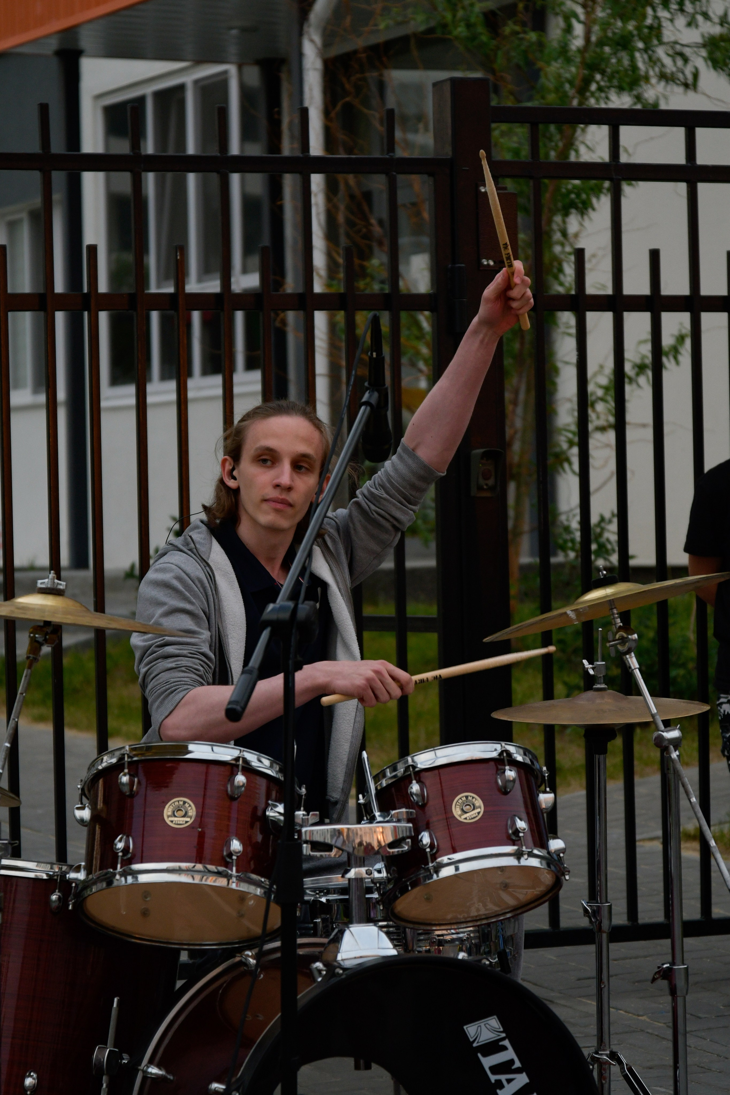 Концерт школы барабанов в соседском центре. Фотографы в Тюмени Андрей и Лидия Войвод