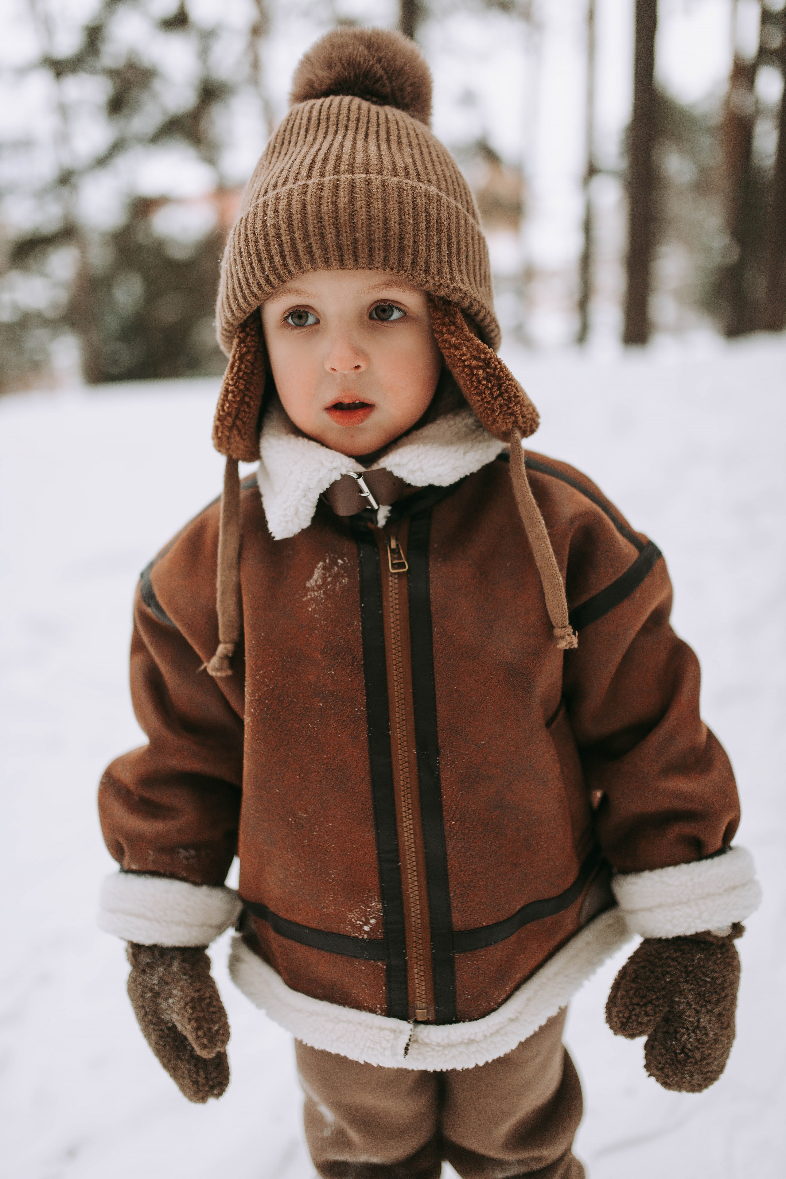 Зимняя прогулка по лесу. Свадебный и семейный фотограф в Нижнем Новгороде
