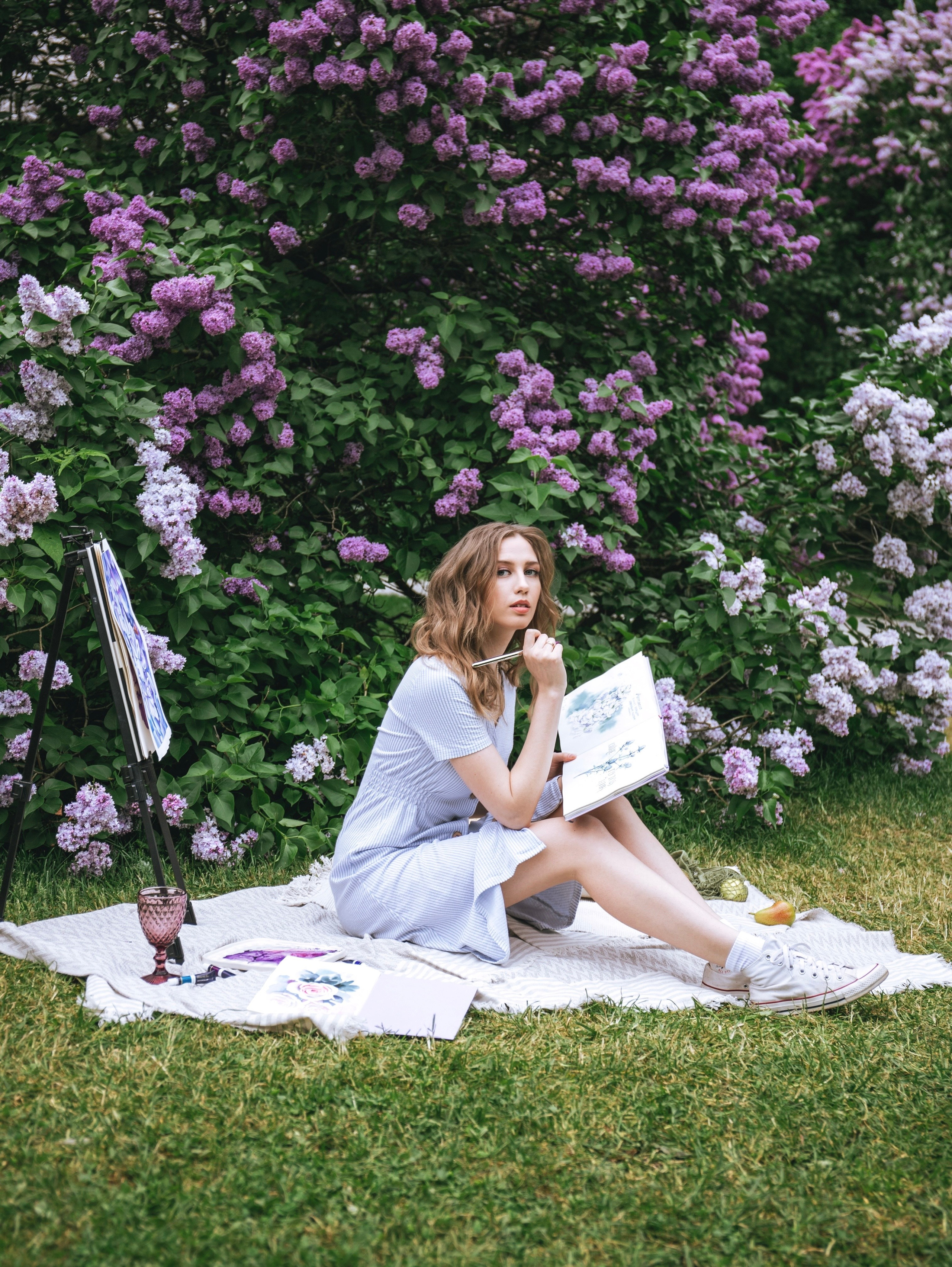 Цветение сирени. Свадебный и семейный фотограф в Москве Мила Широких