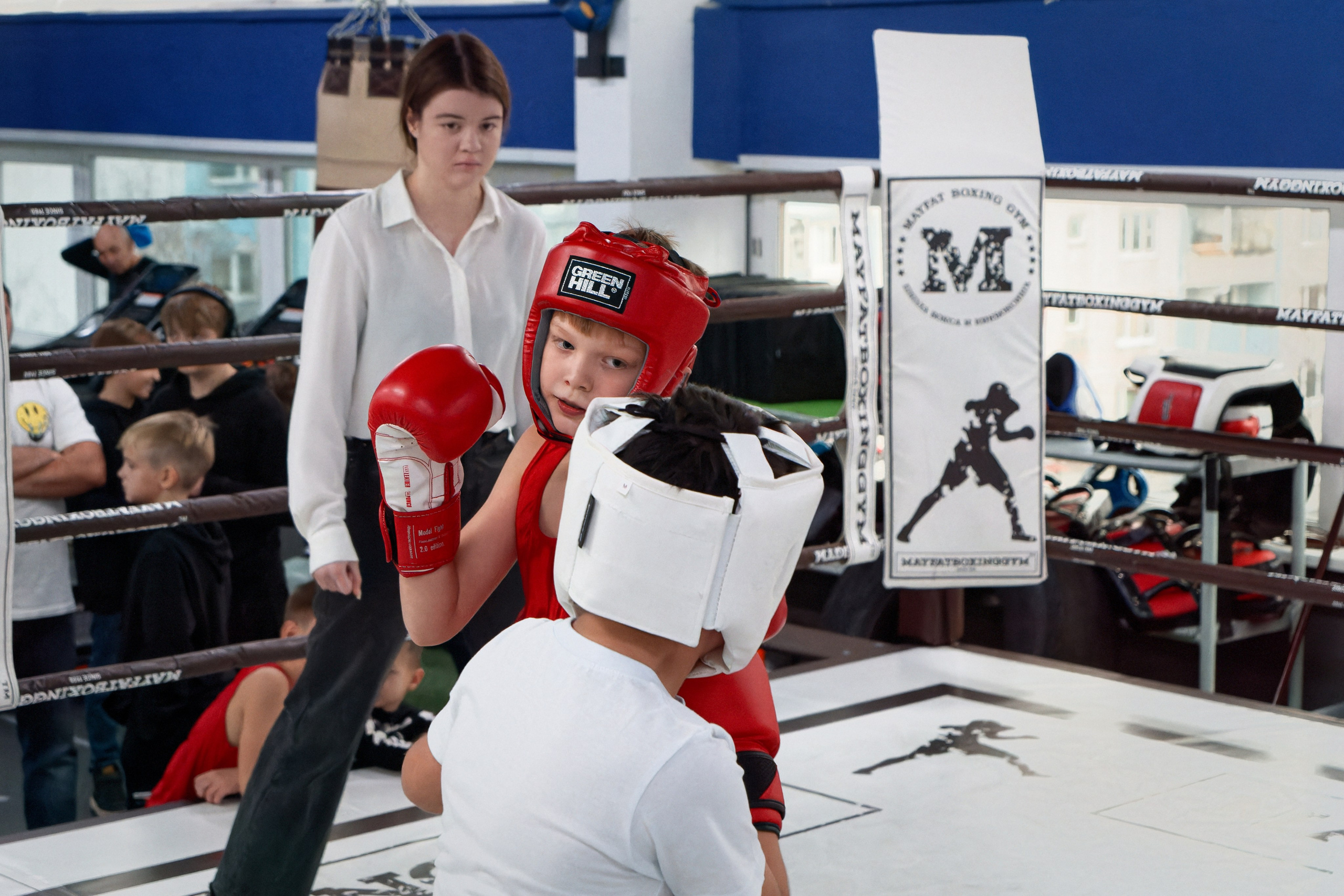 «Открытый ринг» в школе бокса Сергея Майфата. Зеленоград, 12.11.2023 г. Фотограф Никифоров-Гордеев Сергей. Москва и МО
