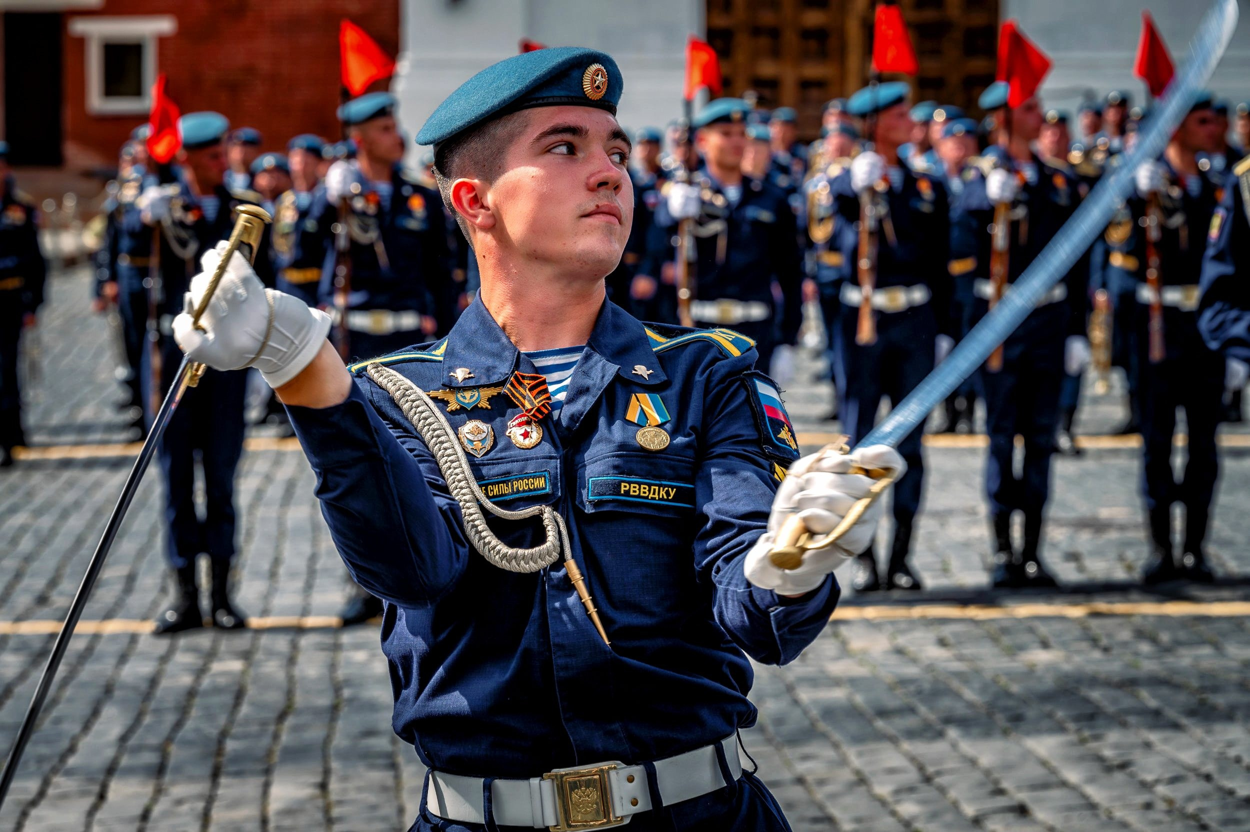 День ВДВ в Москве. Бизнес фотограф в Москве Алексей Кознев