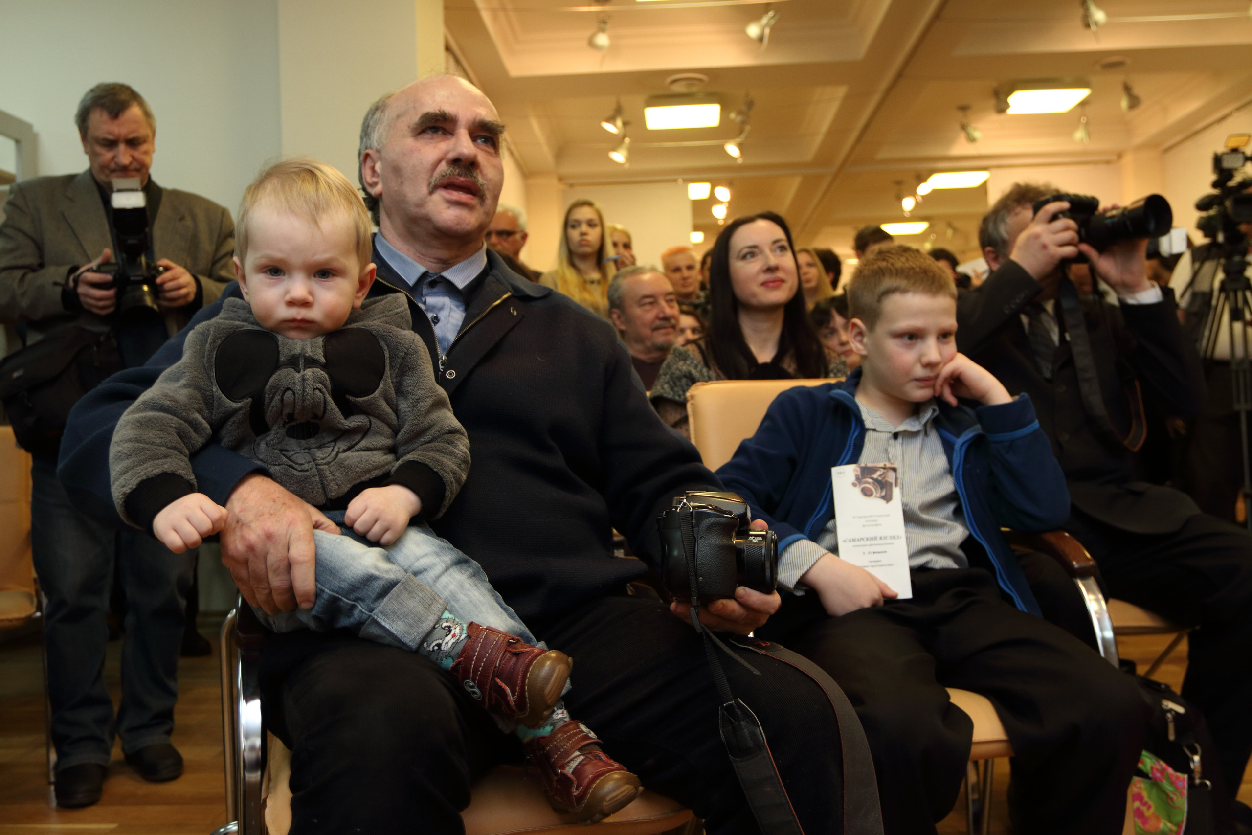 03.02.2015 Открытие фотовыставки Самарский взгляд 2014. Фотообъединение Самарского областного отделения Союза журналистов России