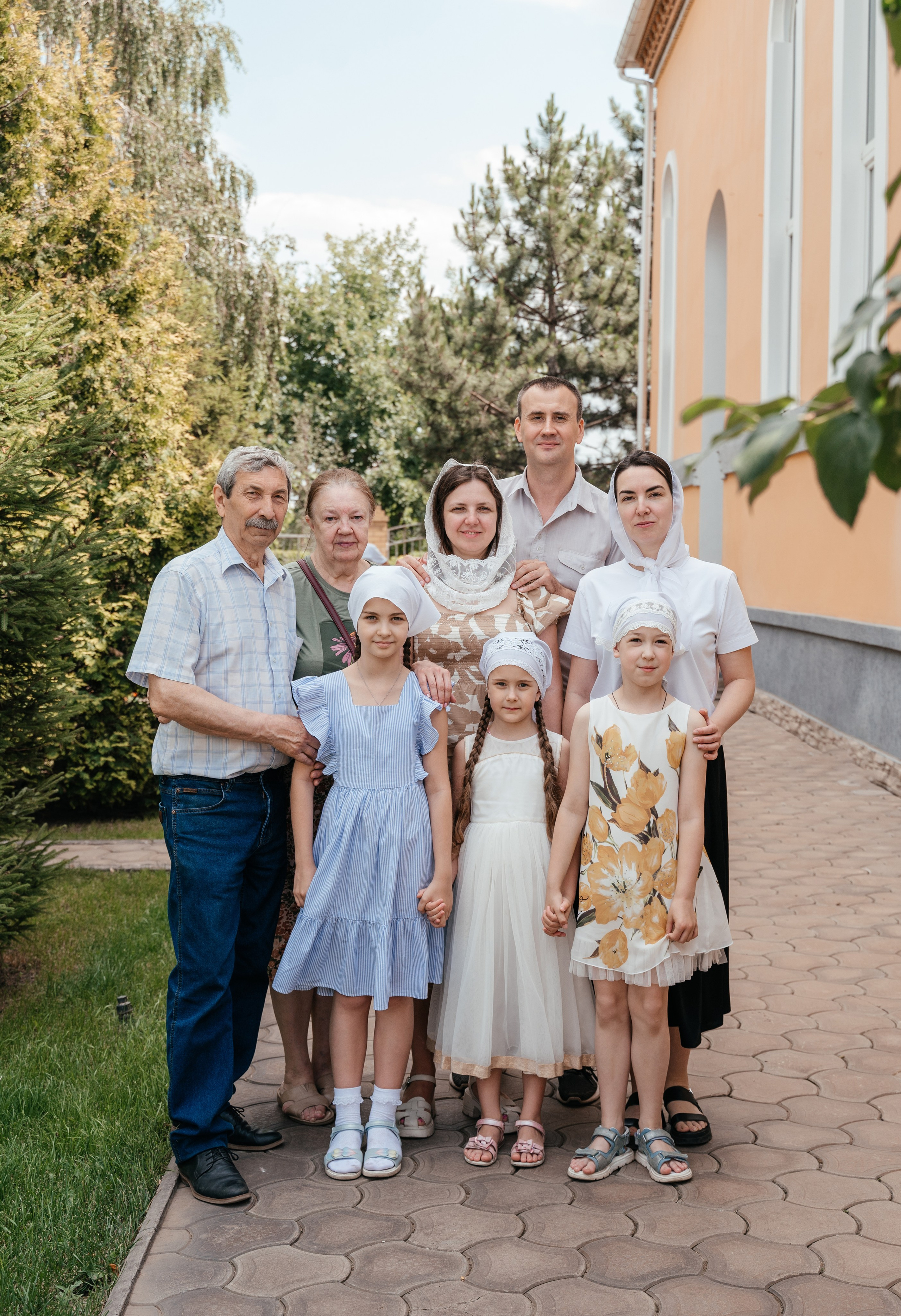 Крещение Киры. Храм Святителя Николая Чудотворца. Краснослободск. Свадебный и семейный фотограф в Волгограде Семисотнова Камилла