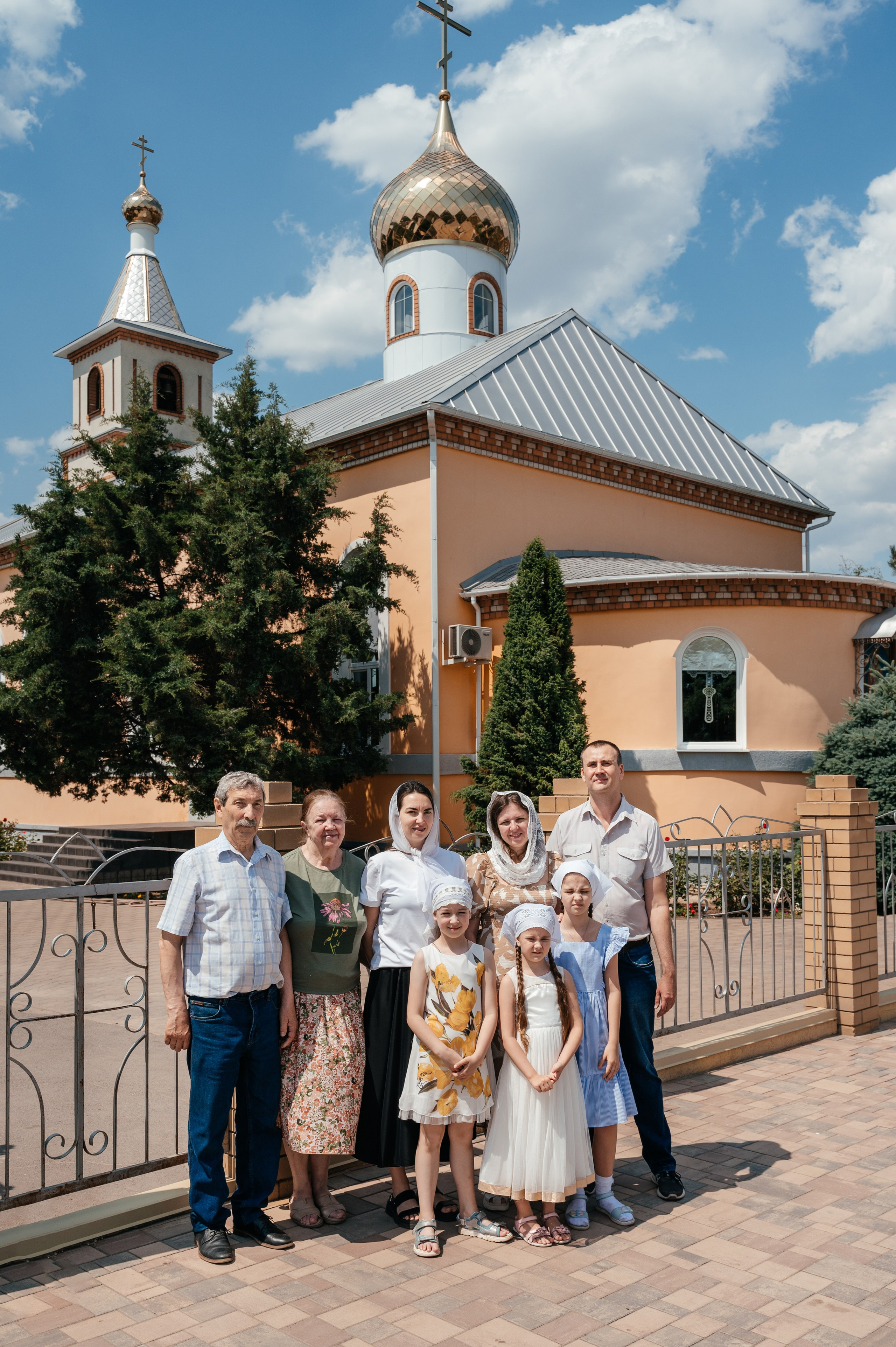Крещение Киры. Храм Святителя Николая Чудотворца. Краснослободск. Свадебный и семейный фотограф в Волгограде Семисотнова Камилла