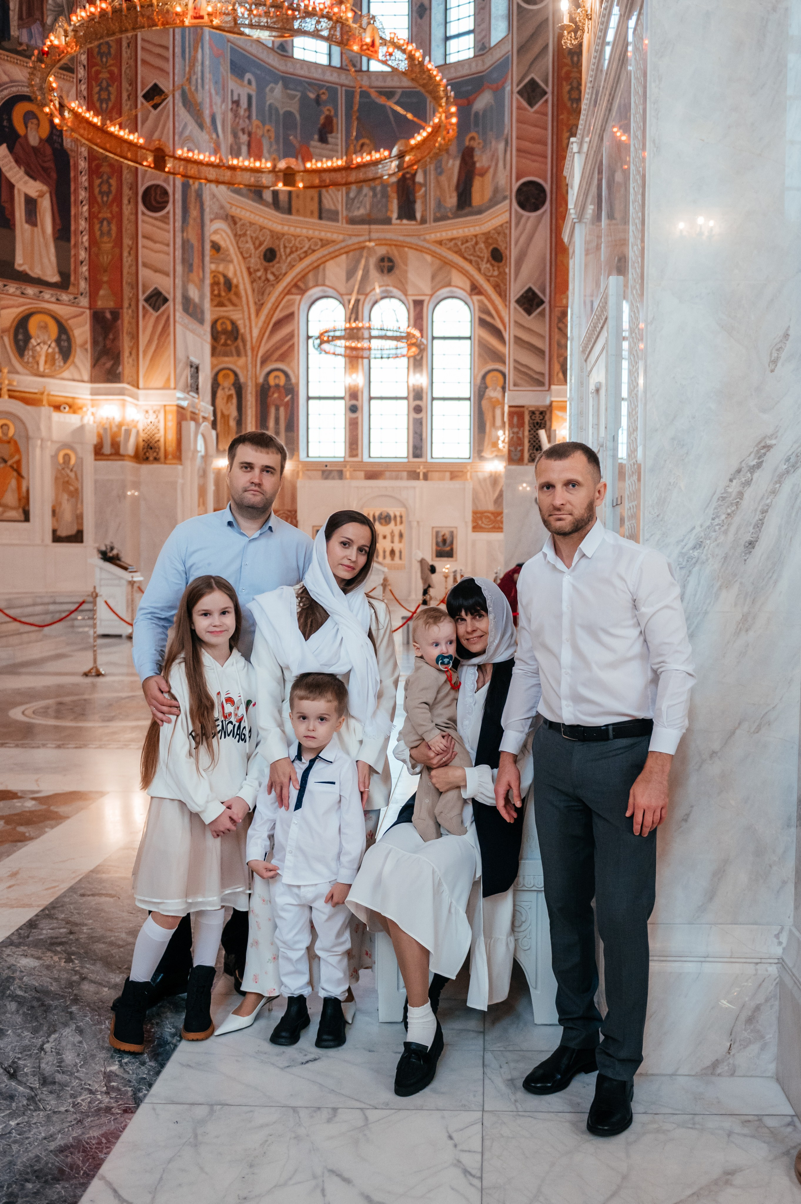 Крещение Никиты. Александро- Невский Собор. Свадебный и семейный фотограф в Волгограде Семисотнова Камилла