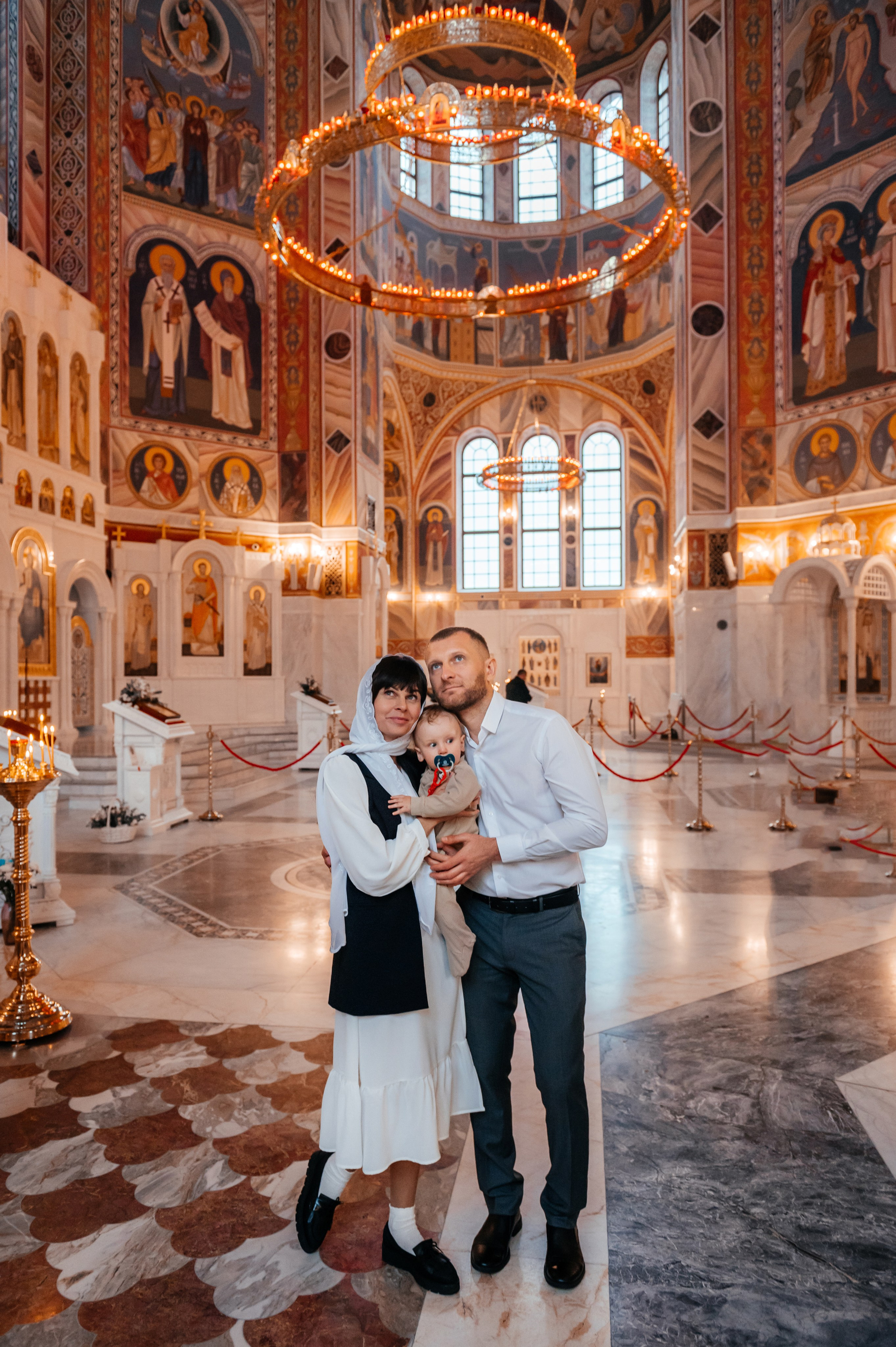 Крещение Никиты. Александро- Невский Собор. Свадебный и семейный фотограф в Волгограде Семисотнова Камилла