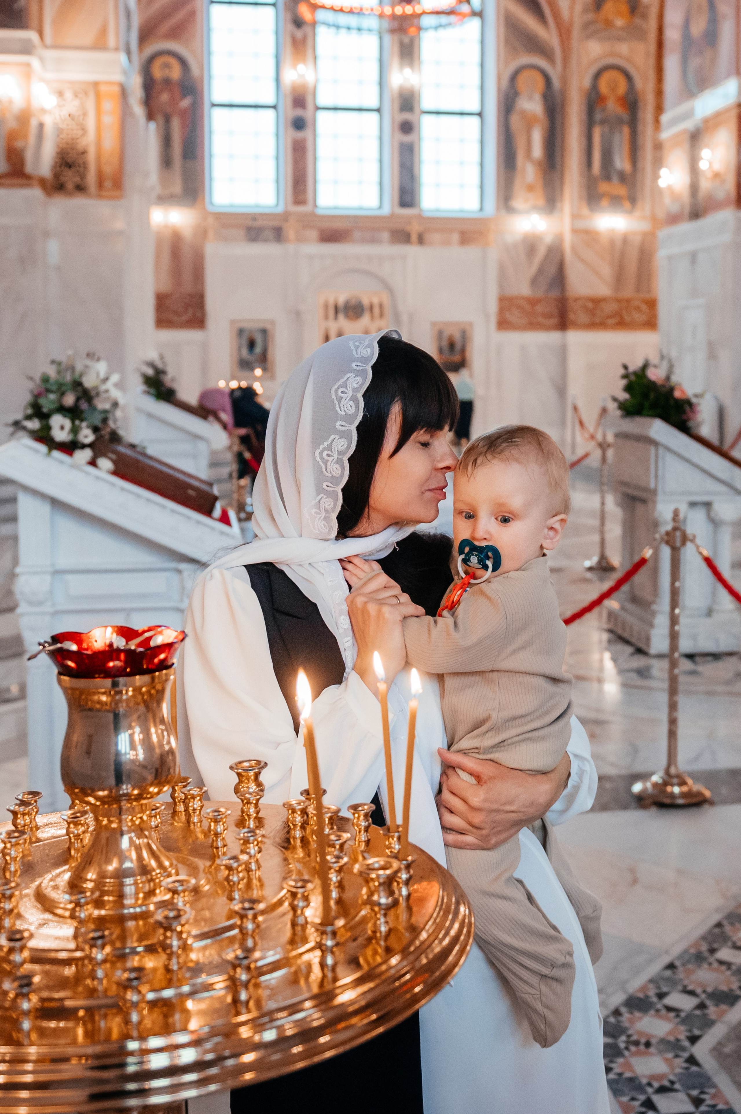 Крещение Никиты. Александро- Невский Собор. Свадебный и семейный фотограф в Волгограде Семисотнова Камилла