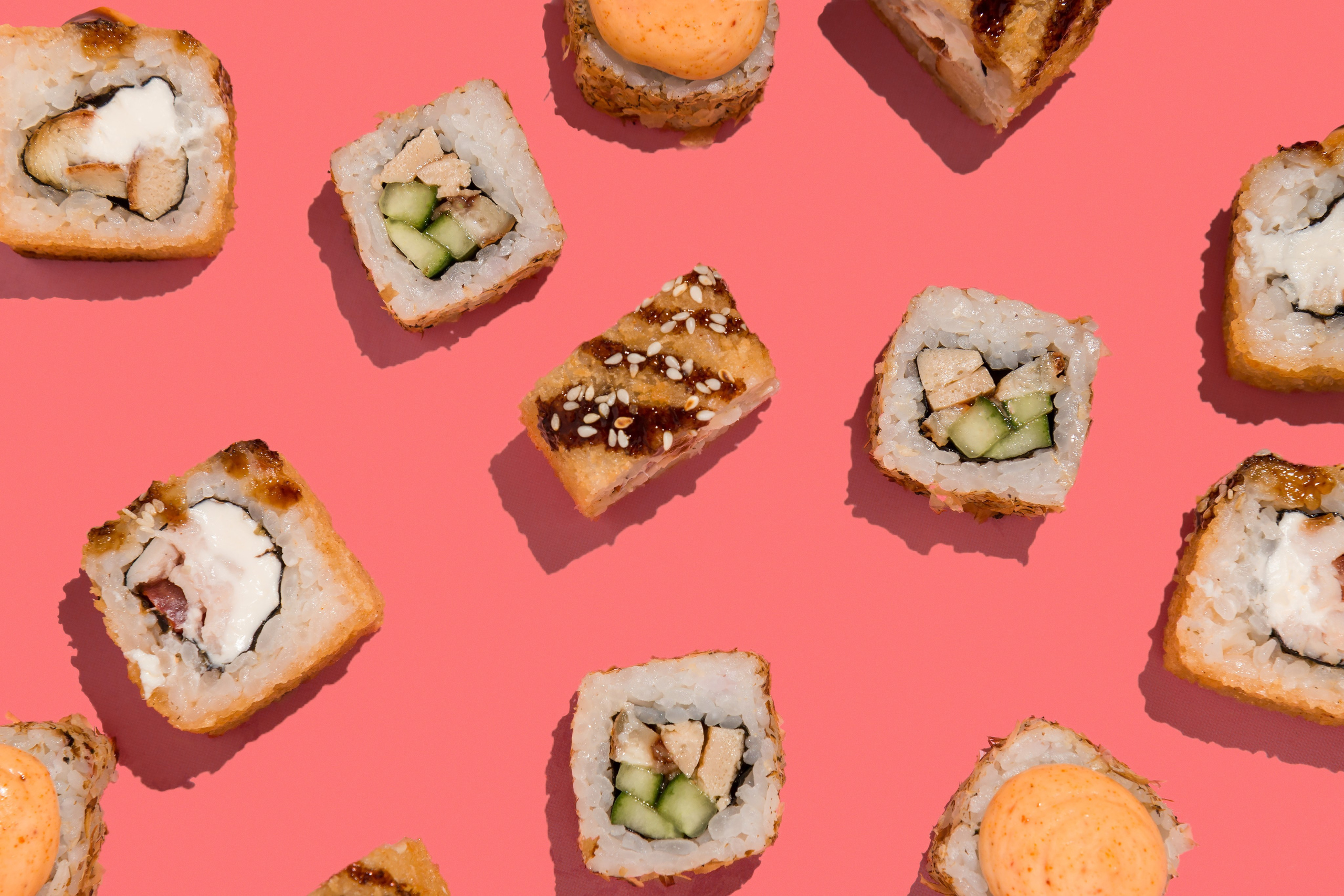 РОЛЛЫ, СУШИ, ВОКИ