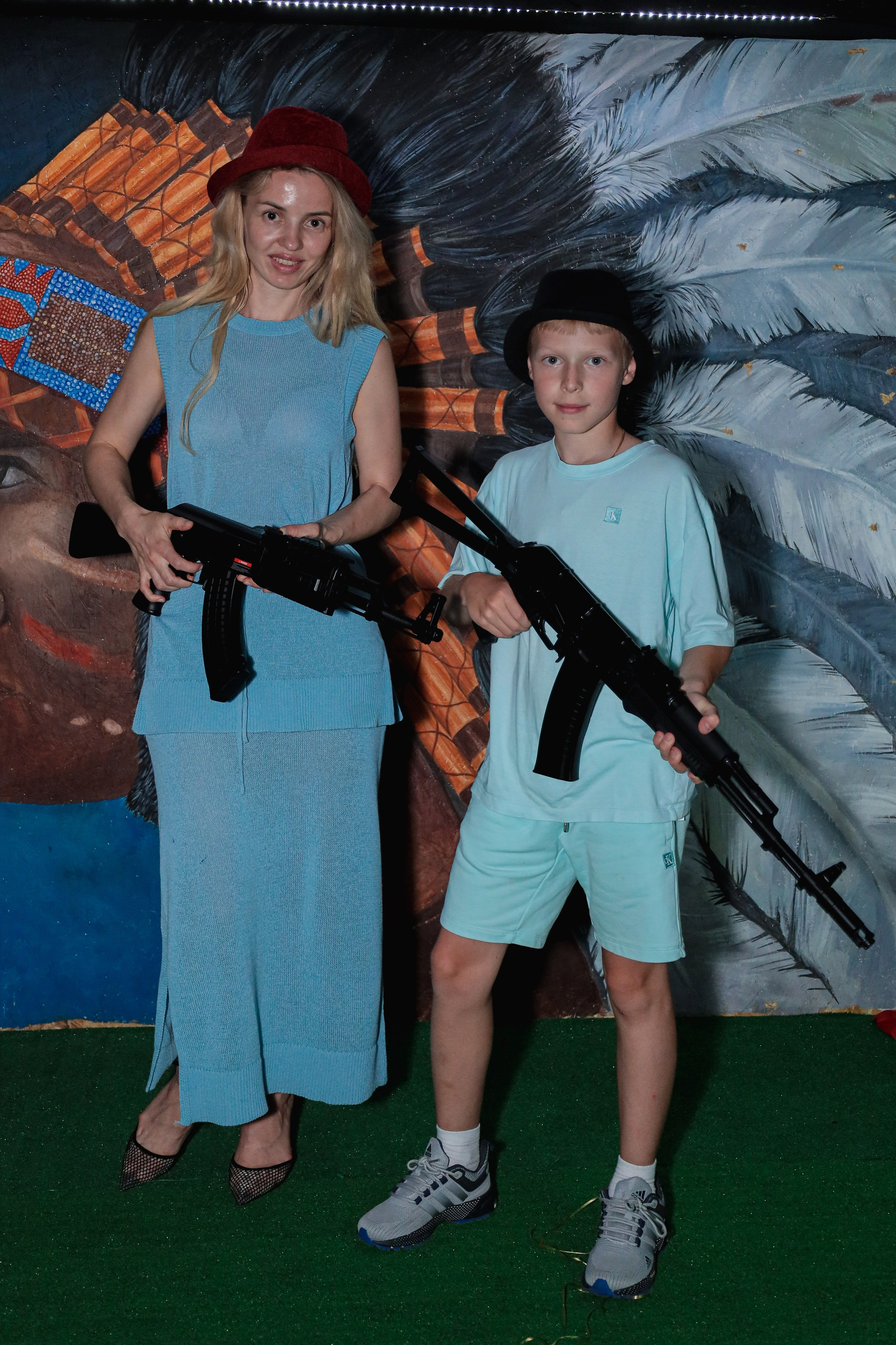 День рождение в стрелковом клубе. Фотограф Надршина Лилия