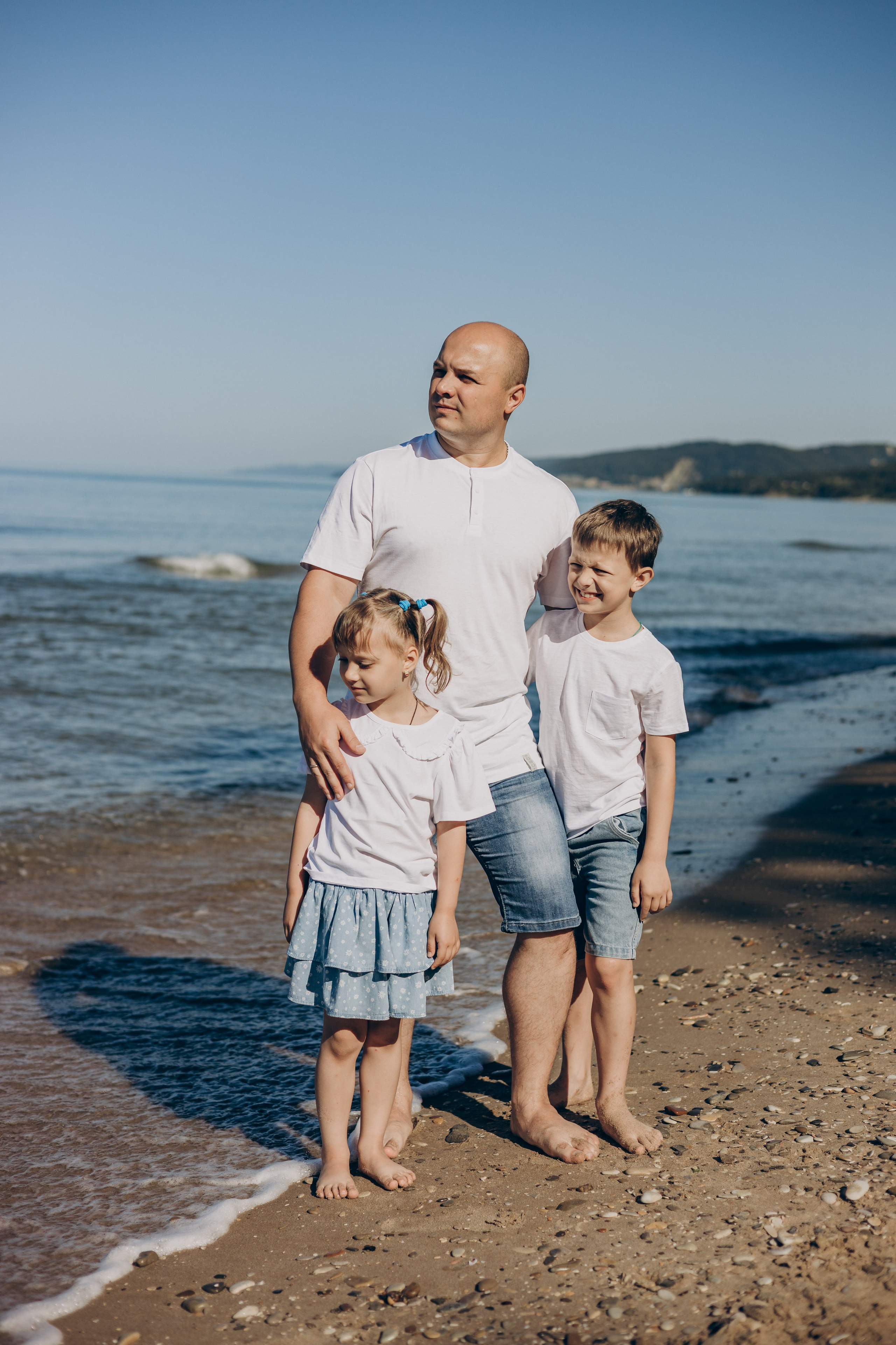 Сергей, Мария, Марк, Кира и Герман