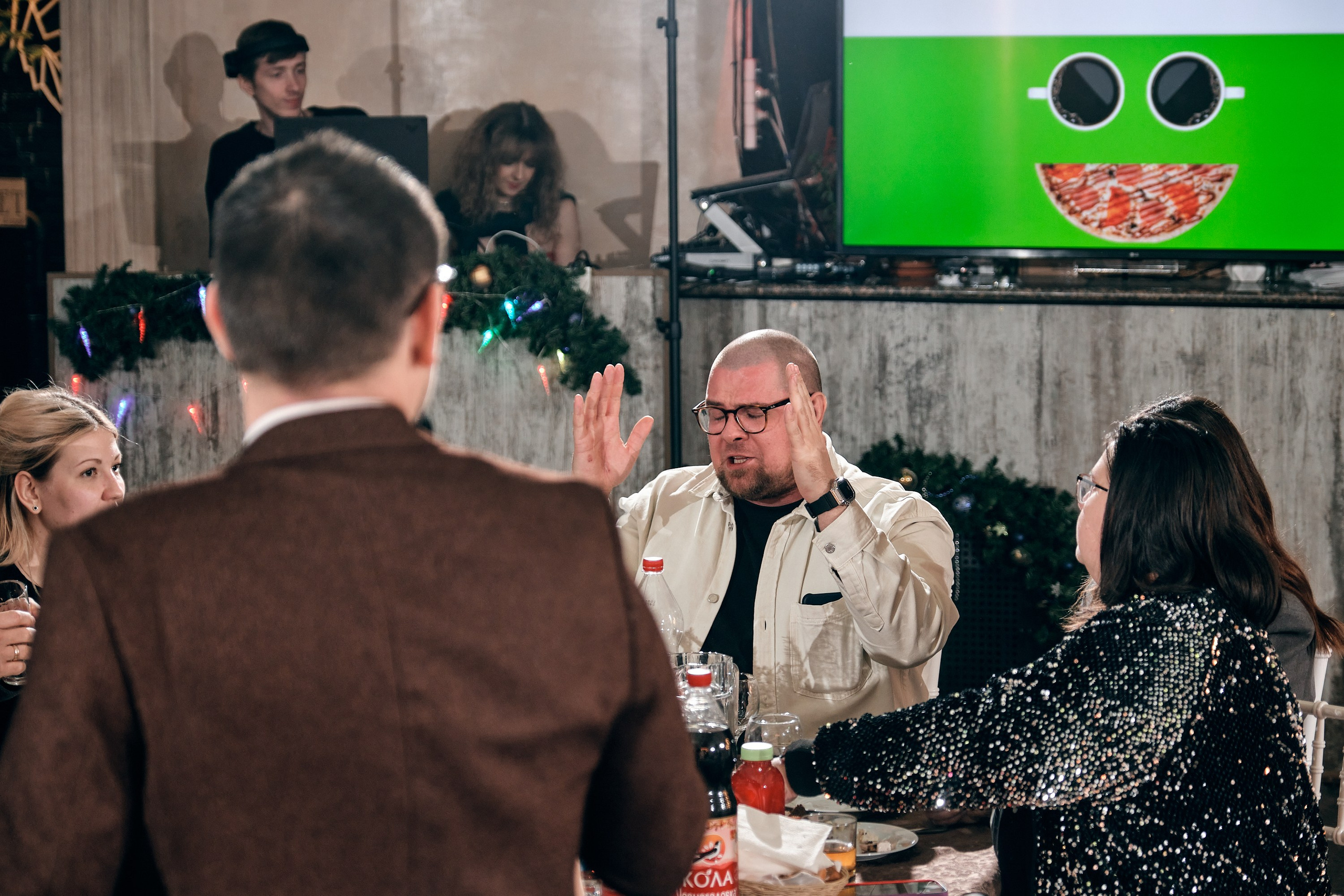 Новогодний корпоратив управляющей компании Италиан Пицца. Event агентство PAPRIKA в Екатеринбурге