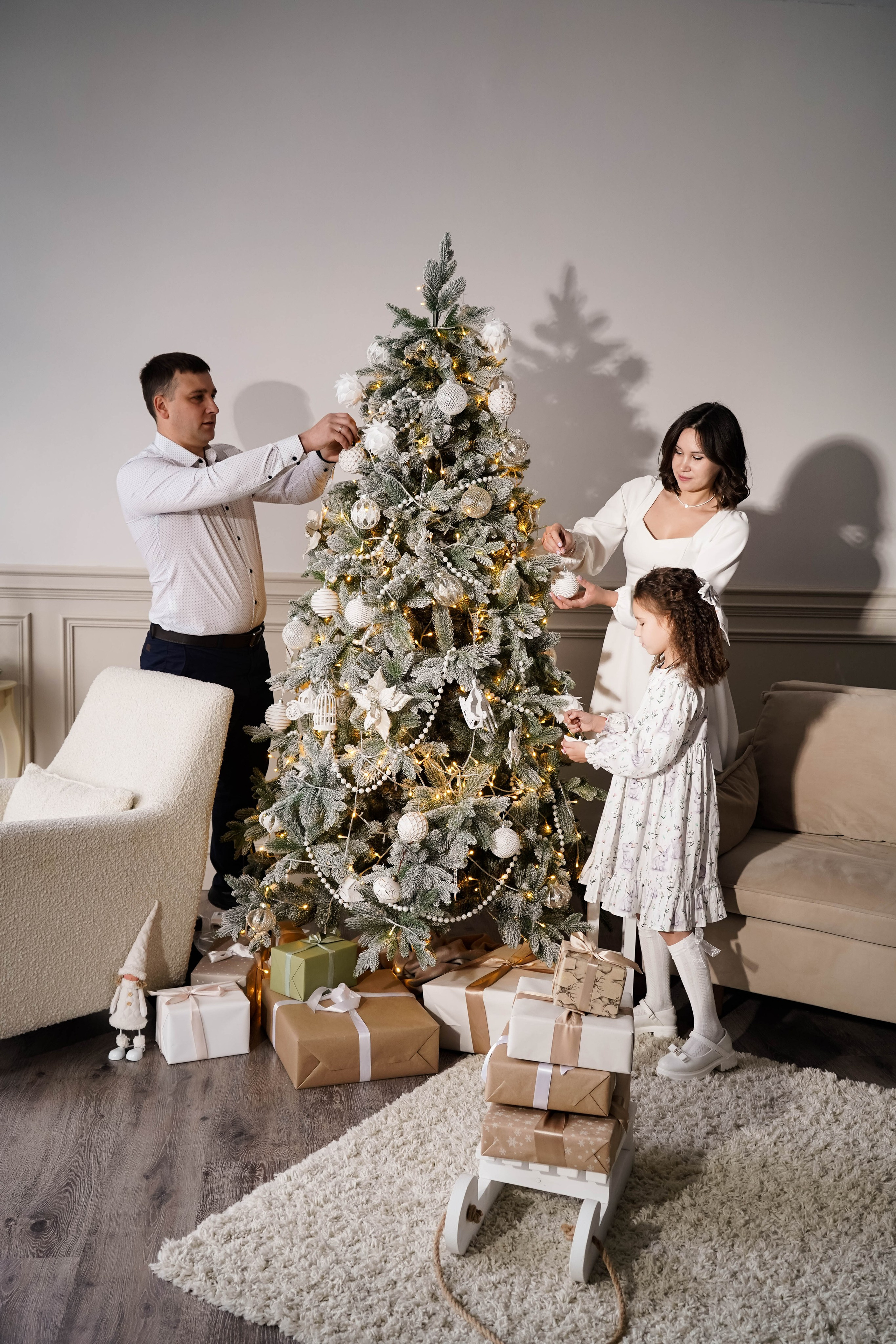 Сергей, Екатерина и Полинока. Семейный и детский фотограф Зеленоград Кудашова Наиля