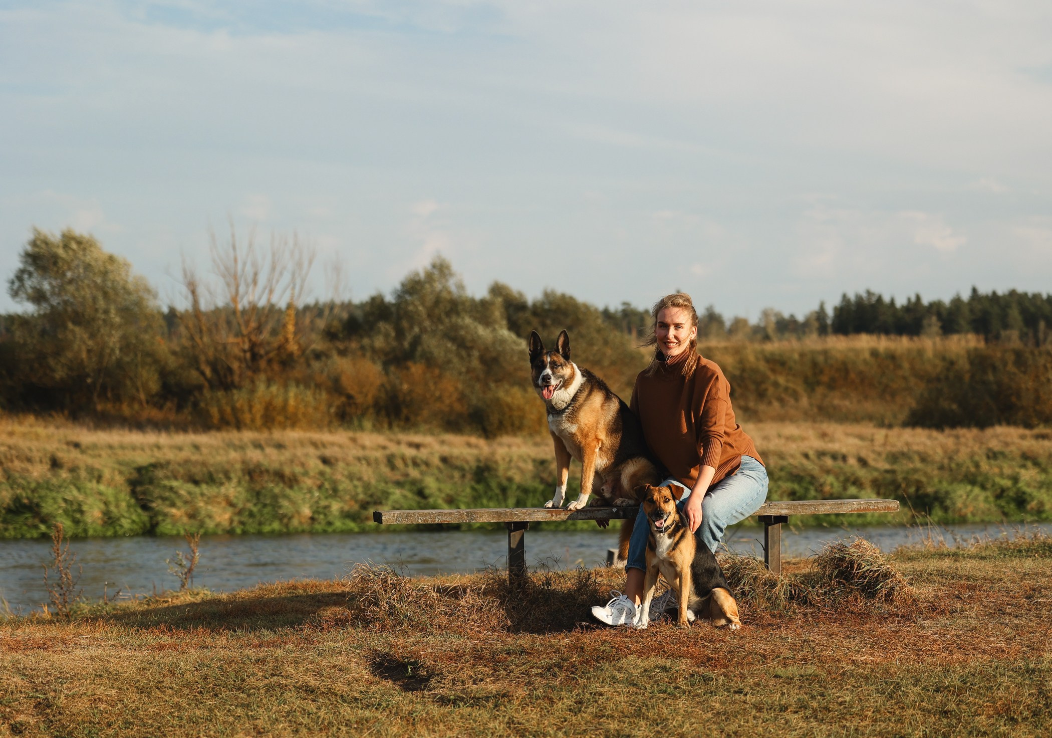 Прогулка на природе. Фотограф-анималист Полина Колкова | Москва