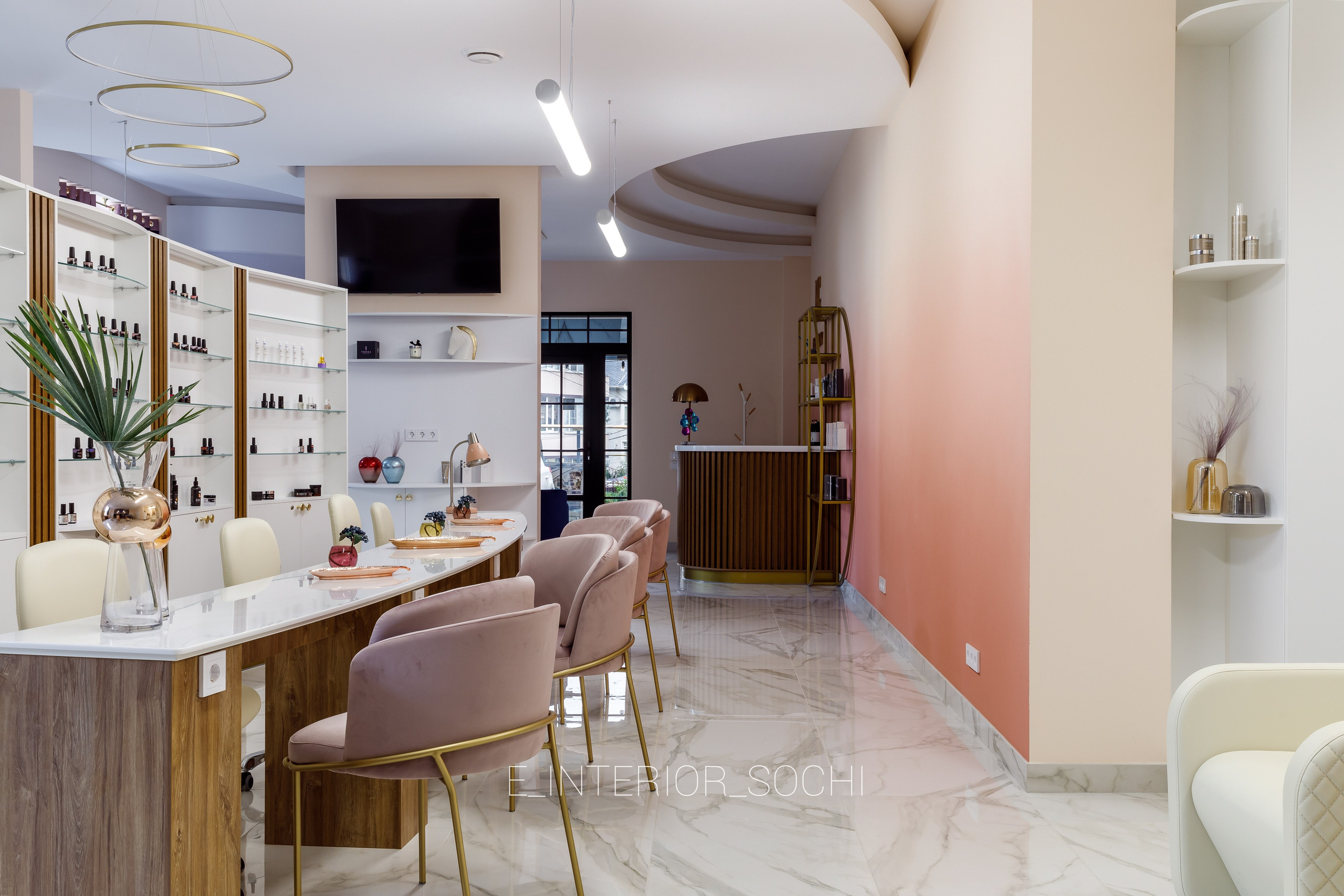 BEAUTY_MIGAL. Дизайн интерьера Евгения Тисленко